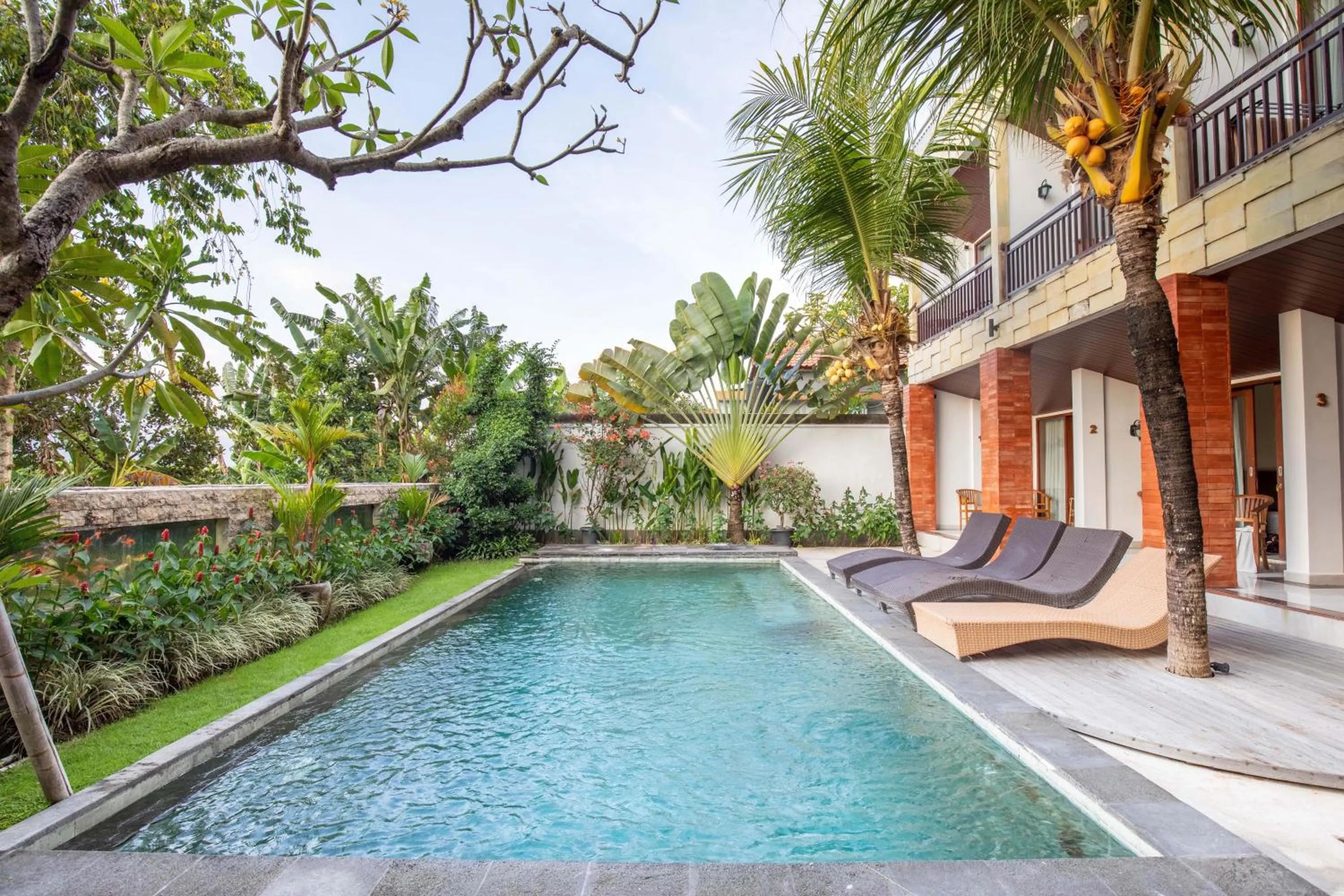 Swimming pool in Sedana Cottage