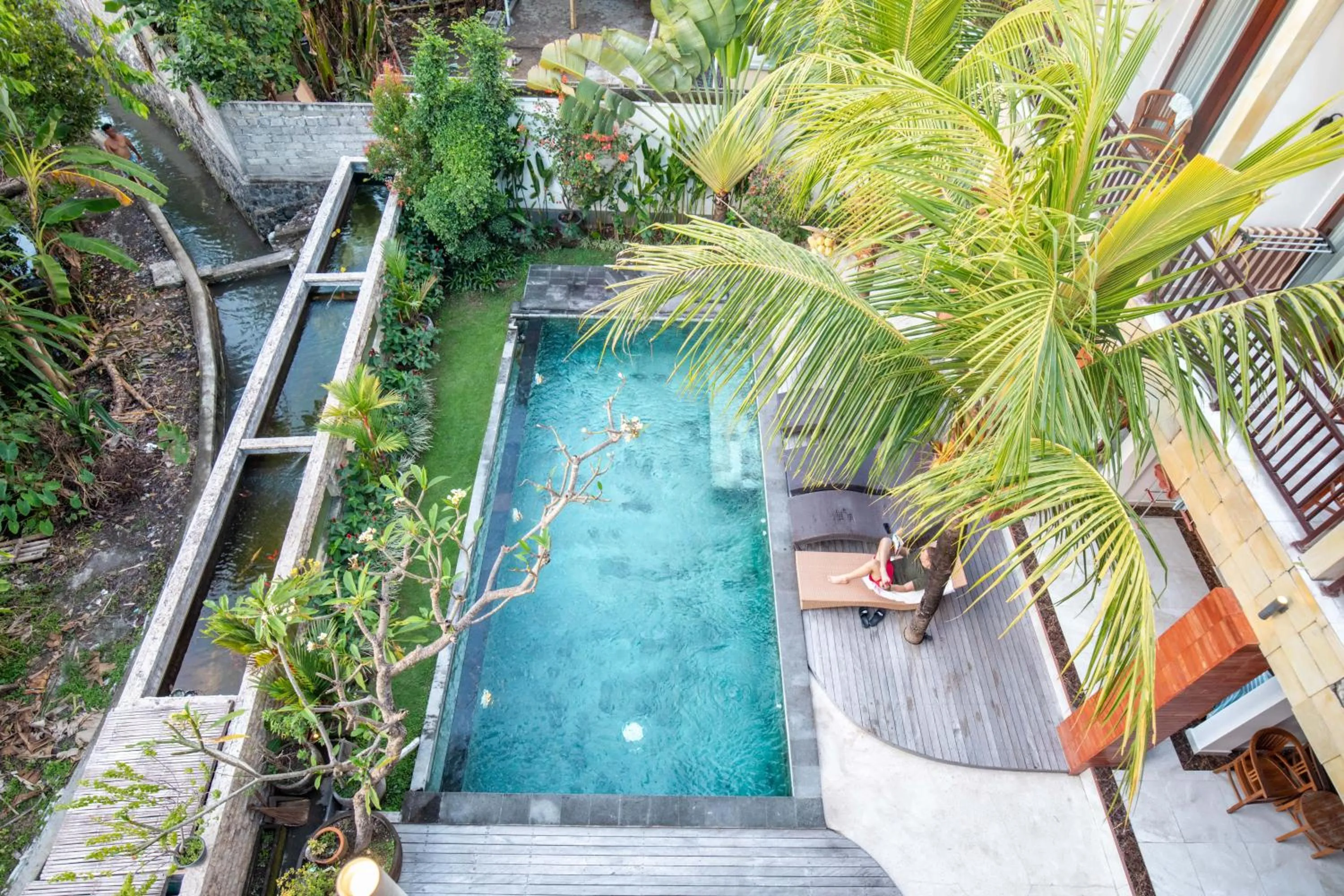 Swimming pool in Sedana Cottage