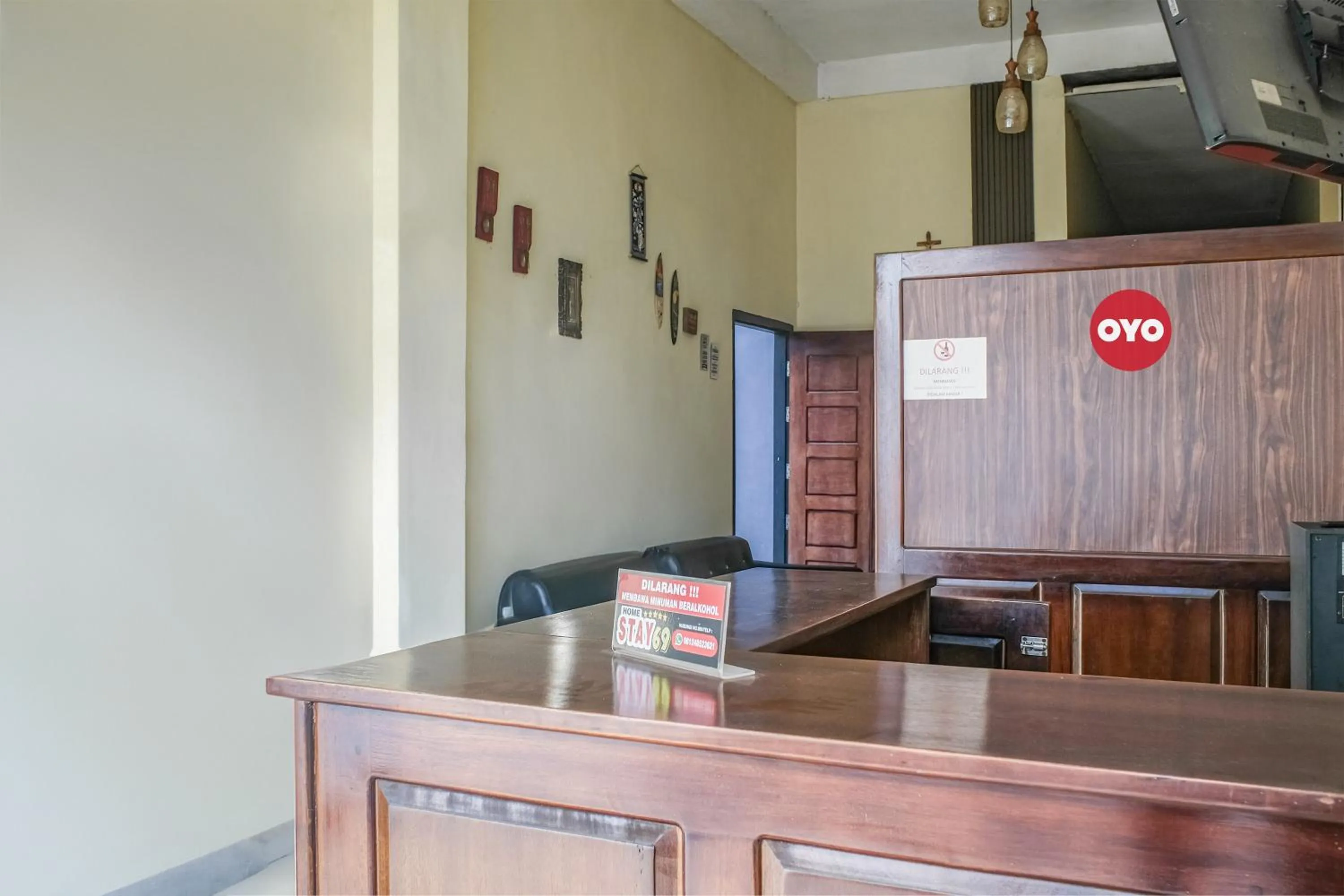 Lobby or reception in OYO 93332 Kharis Home Stay