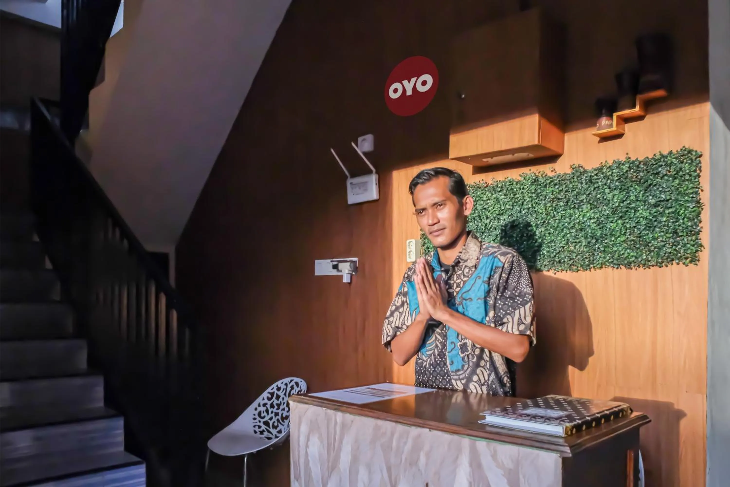 Lobby or reception in OYO 93333 Rama Home Stay