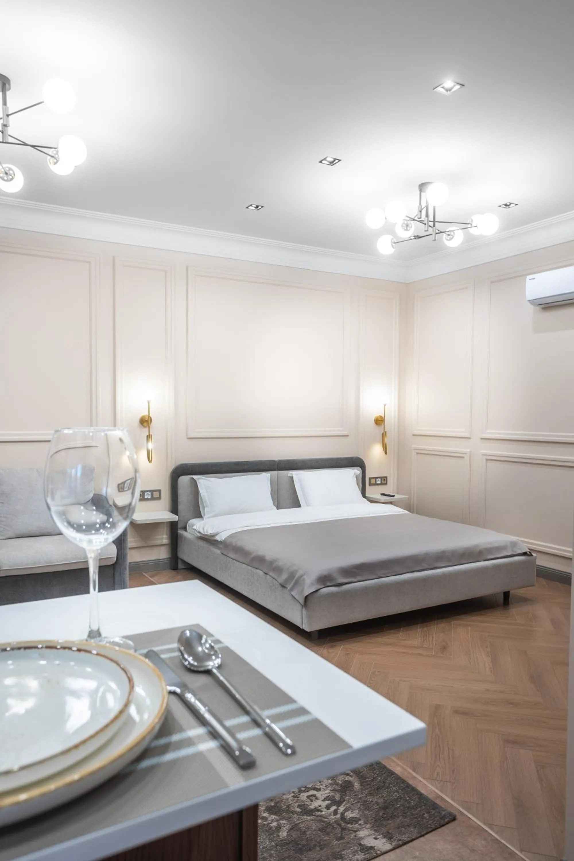 Bed in Apart Hotel Colibri