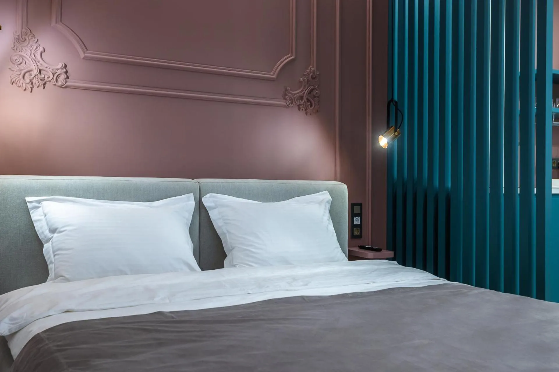 Bed in Apart Hotel Colibri