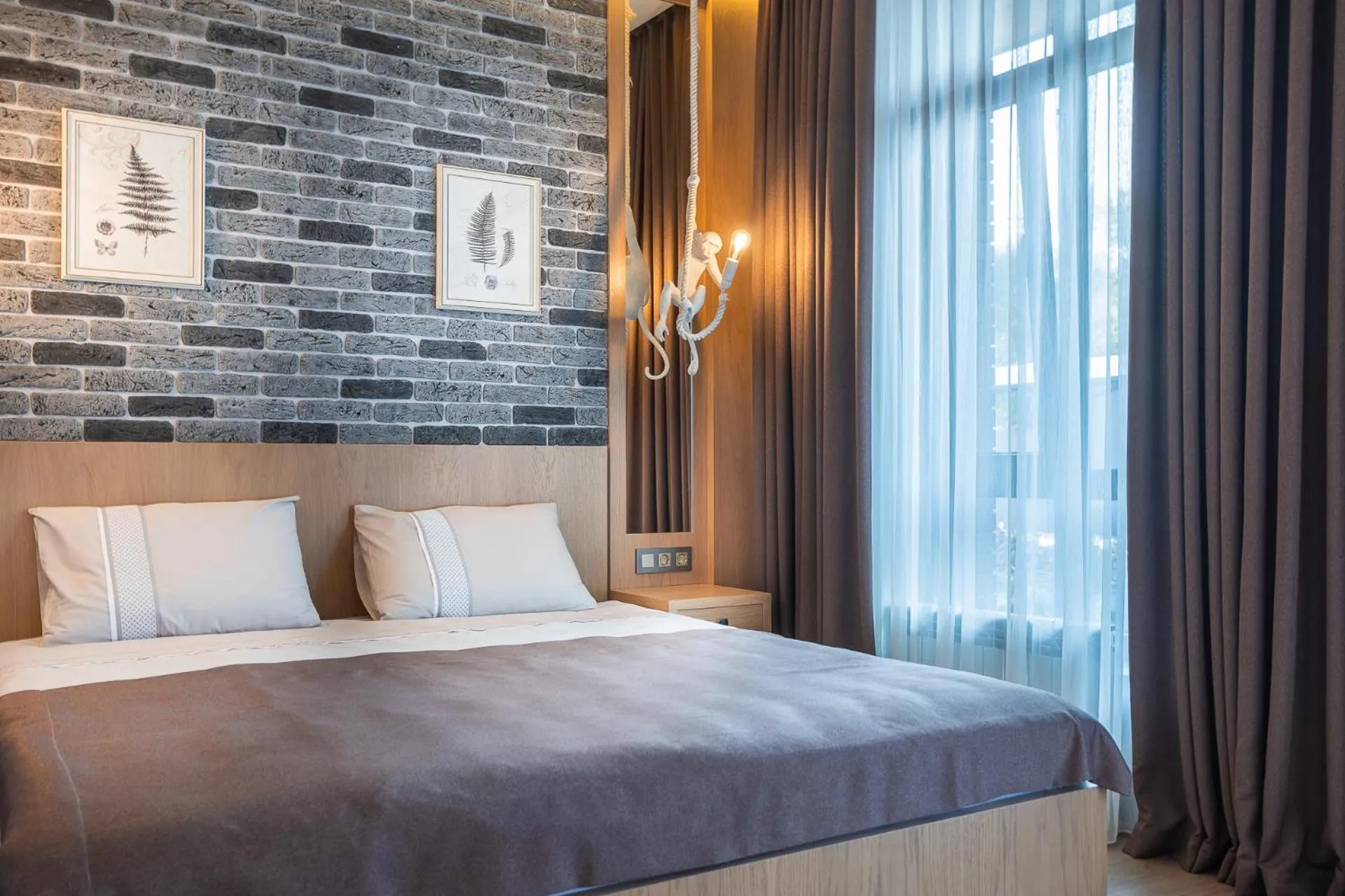 Bed in Apart Hotel Colibri