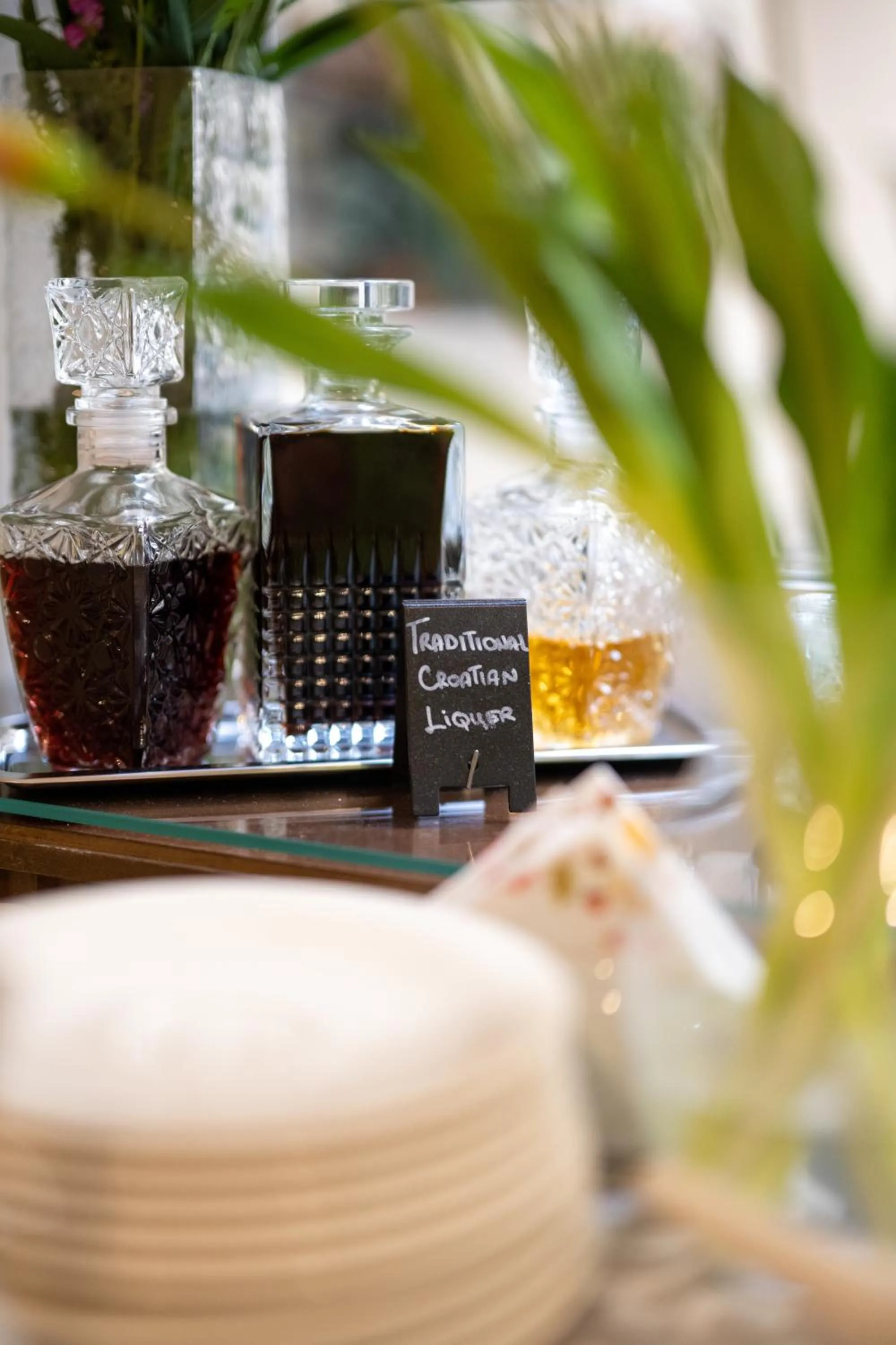 Alcoholic drinks in Heritage Hotel Antique Split