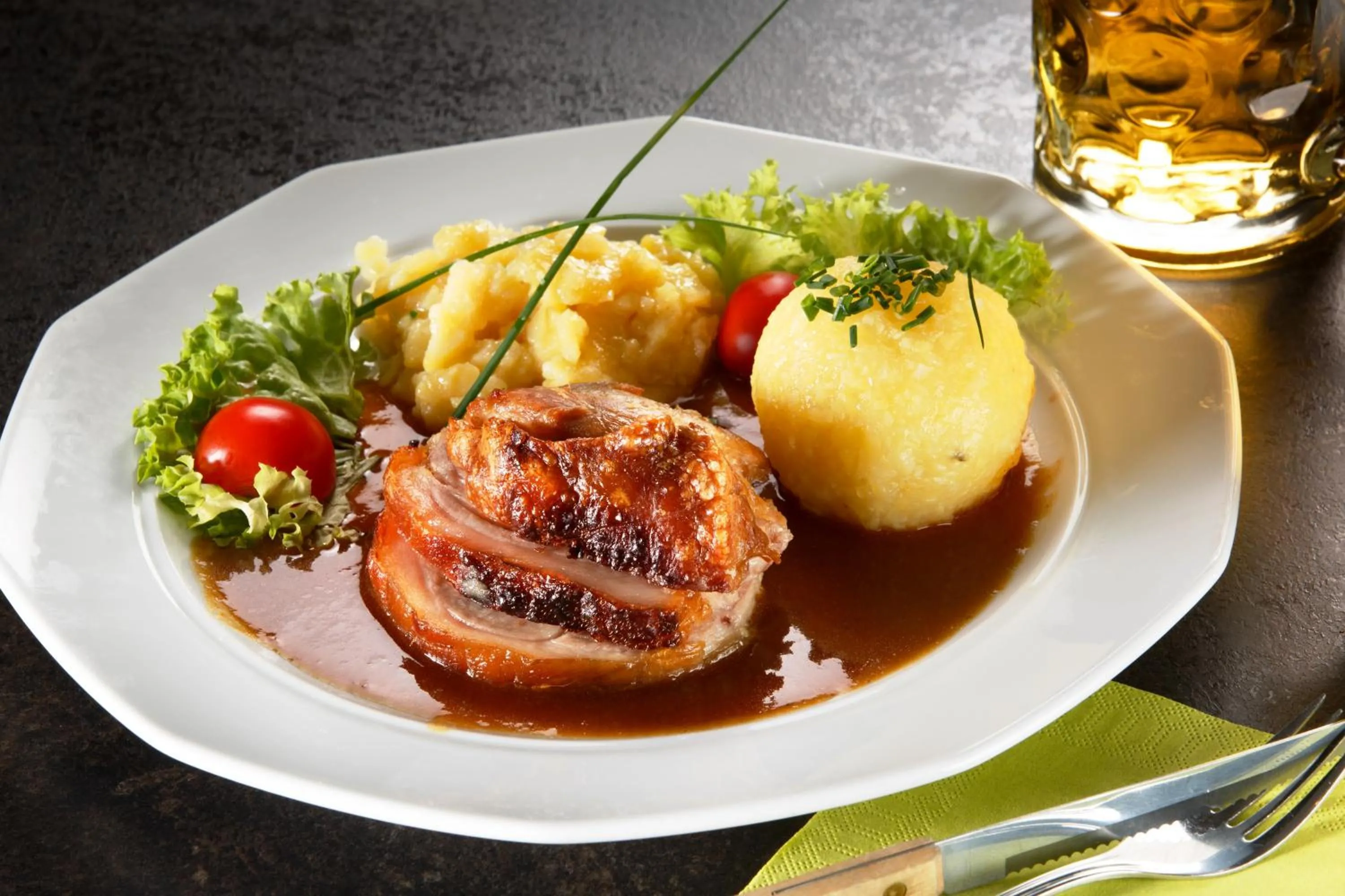 Food close-up in Gasthaus Schwan