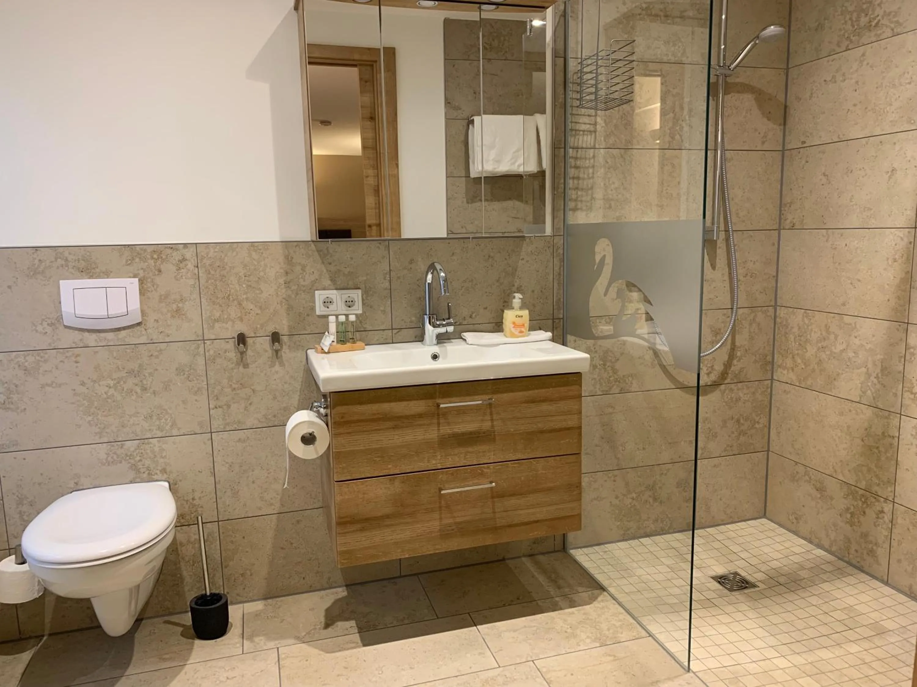 Bathroom in Gasthaus Schwan