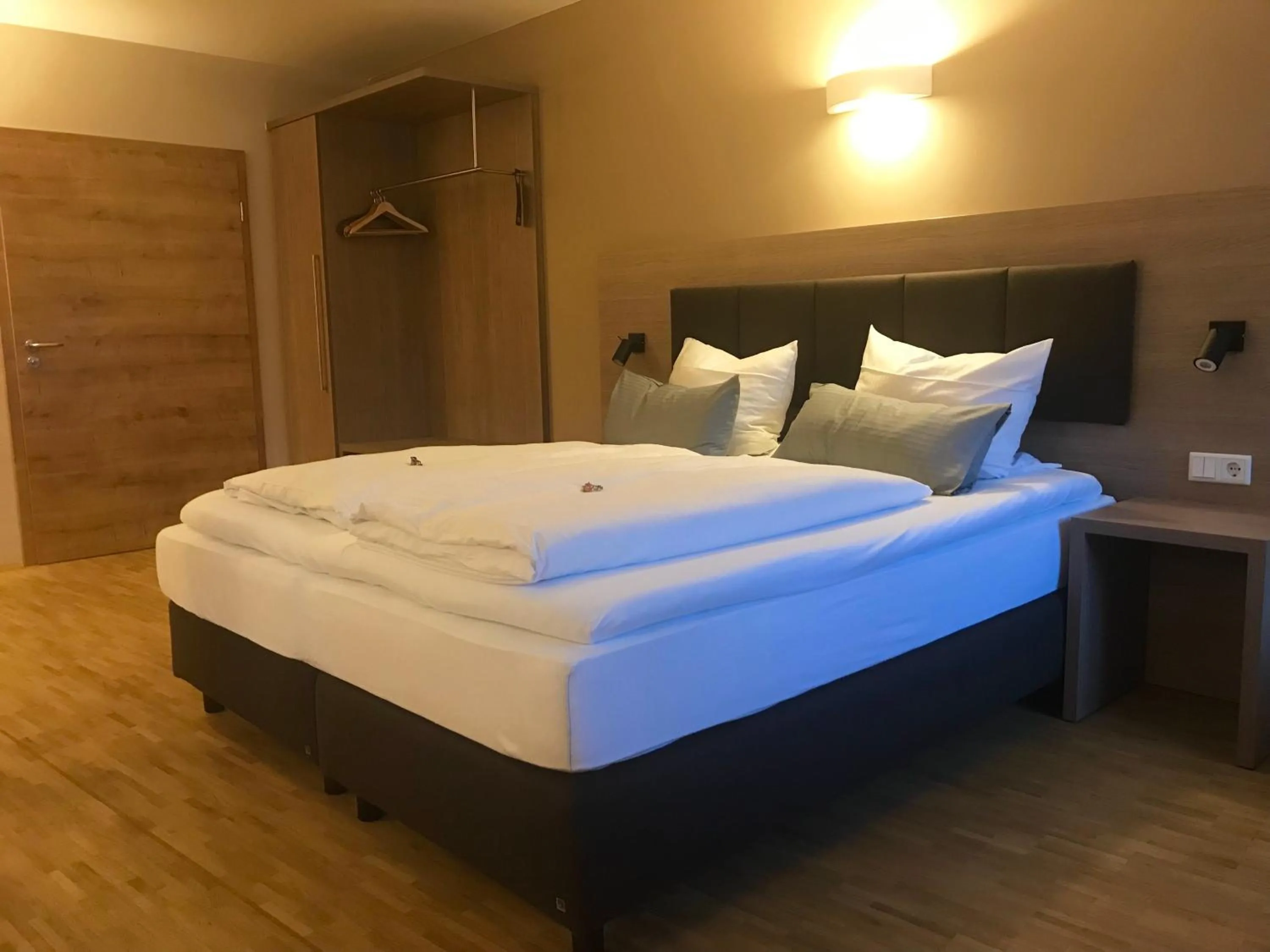 Bed in Gasthaus Schwan