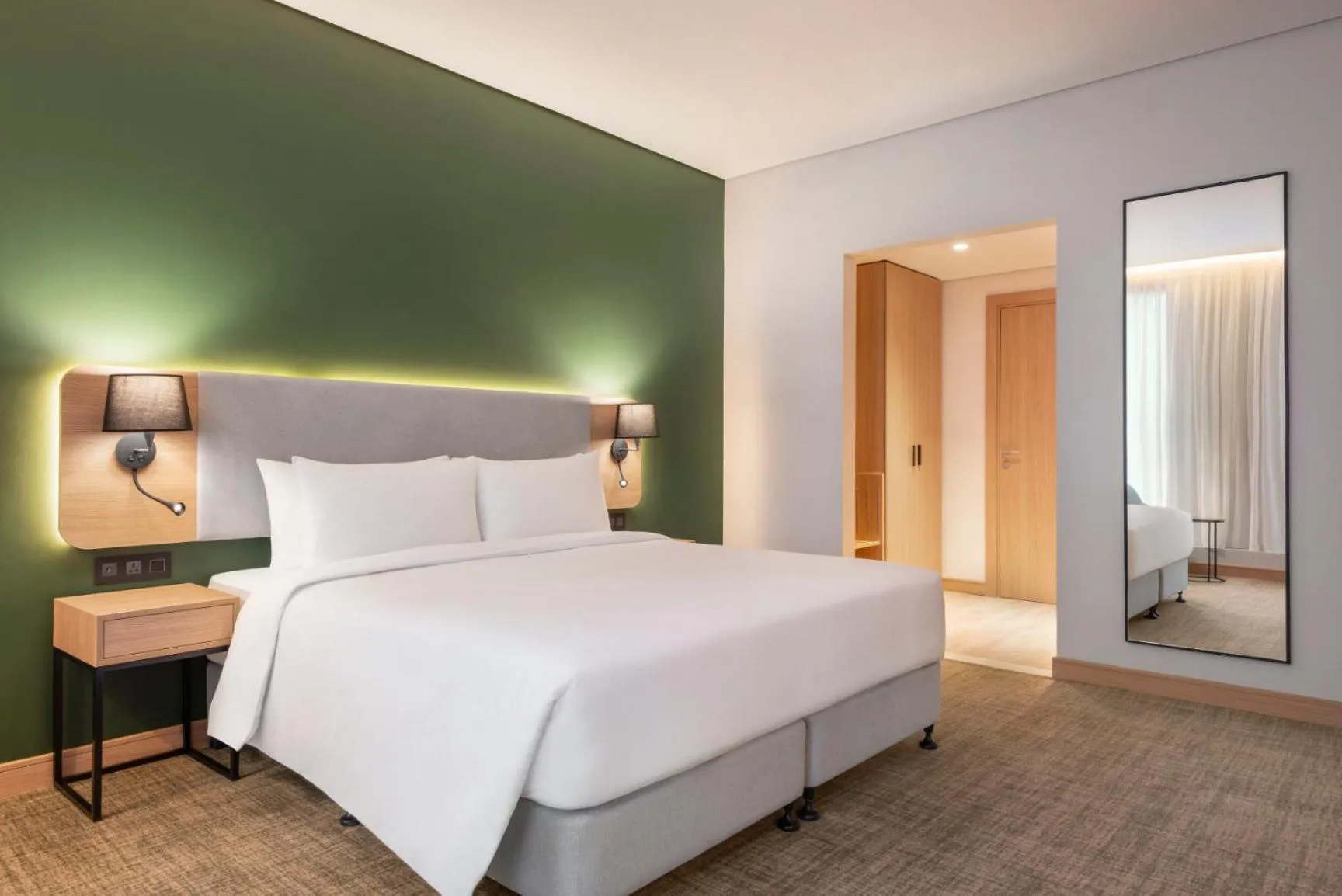 Bedroom, Bed in Radisson Hotel & Residence Riyadh Olaya