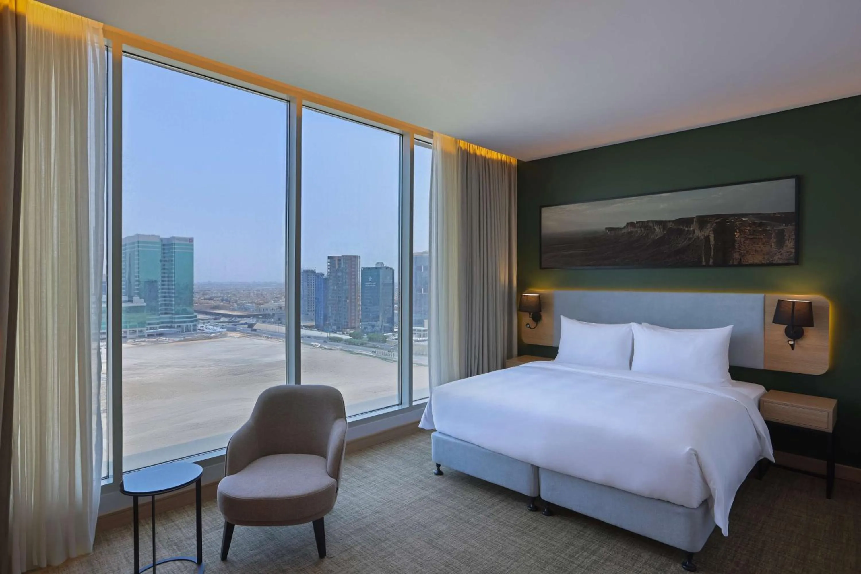 Bedroom, Bed in Radisson Hotel & Residence Riyadh Olaya