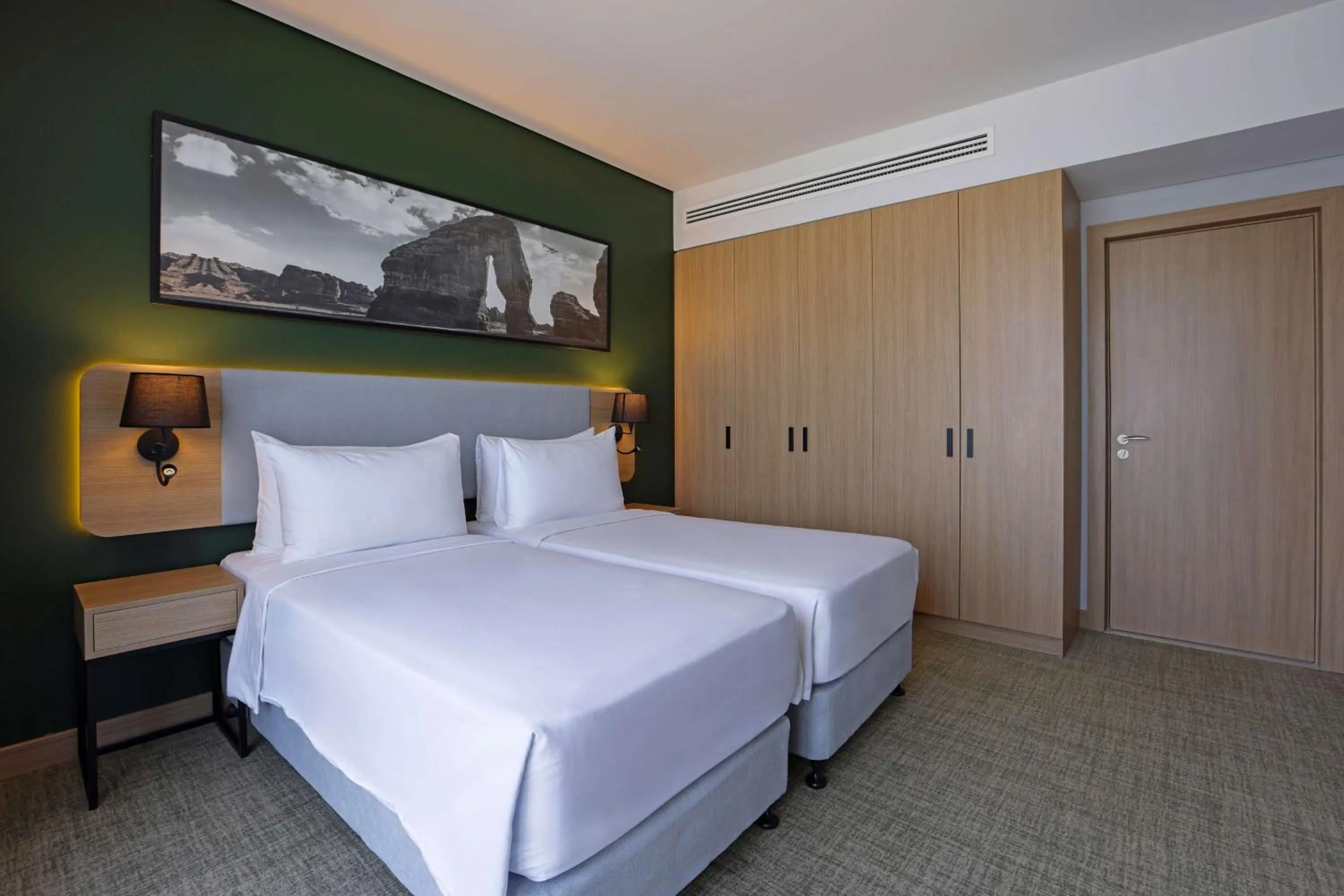 Photo of the whole room, Bed in Radisson Hotel & Residence Riyadh Olaya