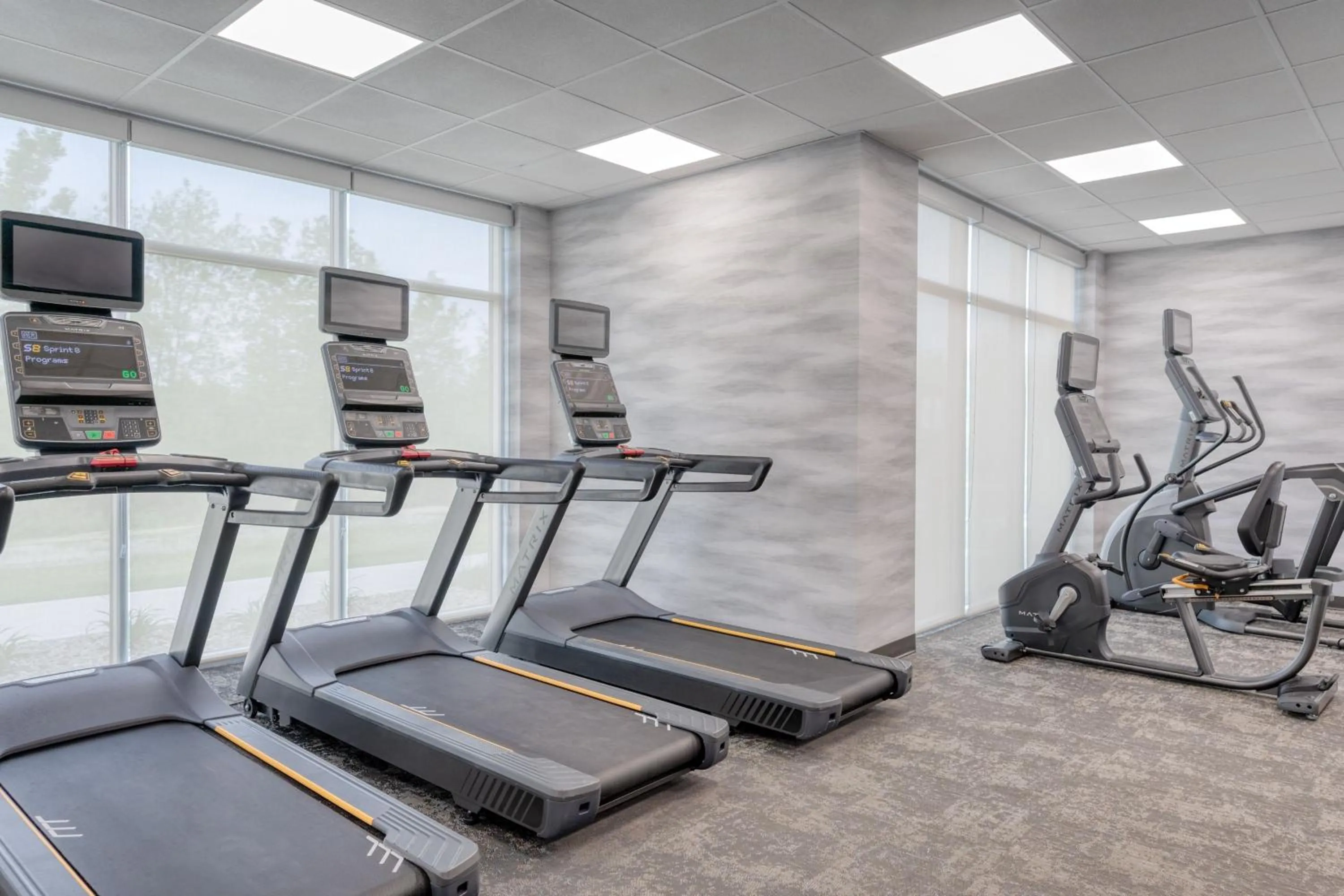 Fitness centre/facilities in Fairfield by Marriott Inn & Suites Whitestown Indianapolis NW