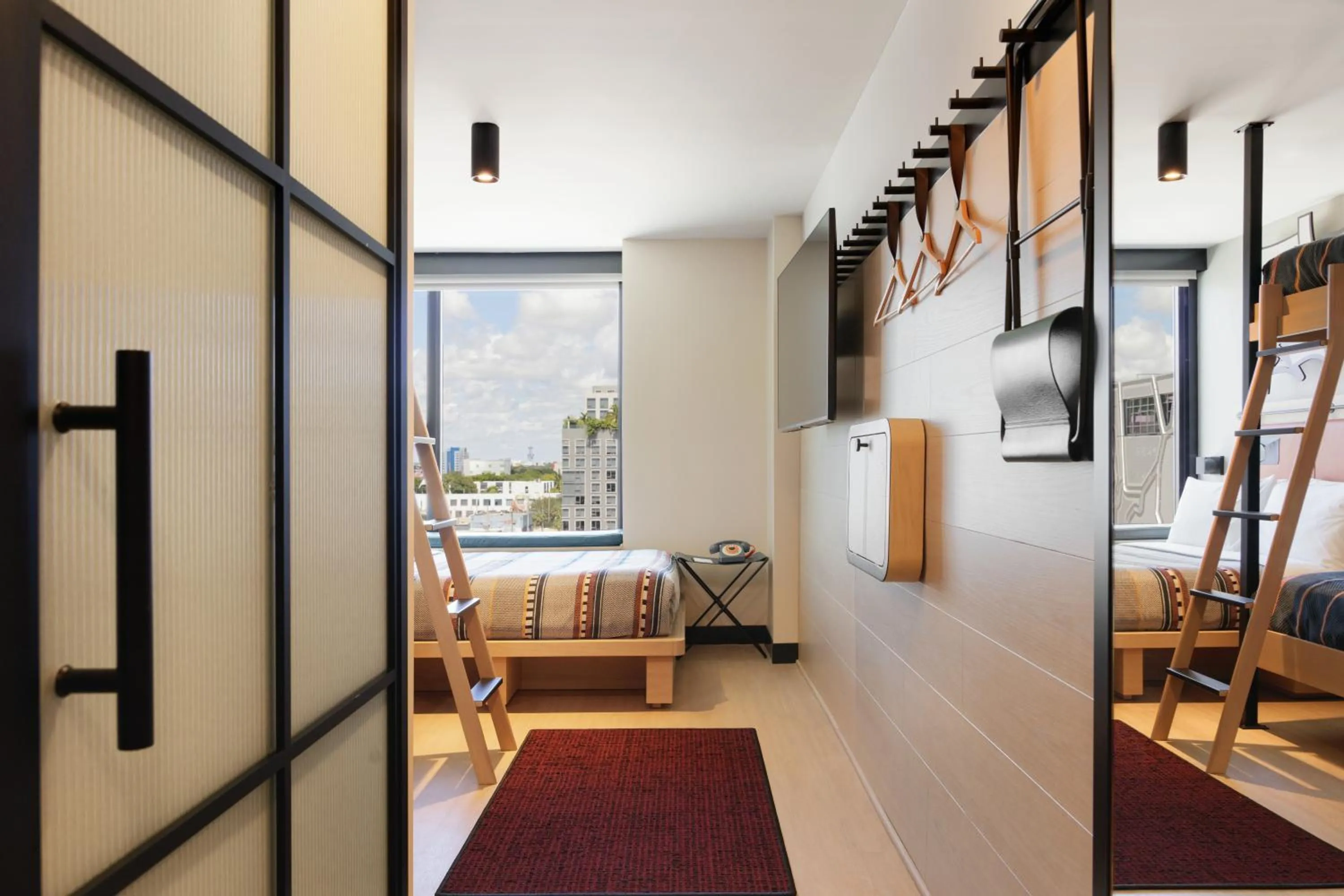 Bed in Moxy Miami Wynwood