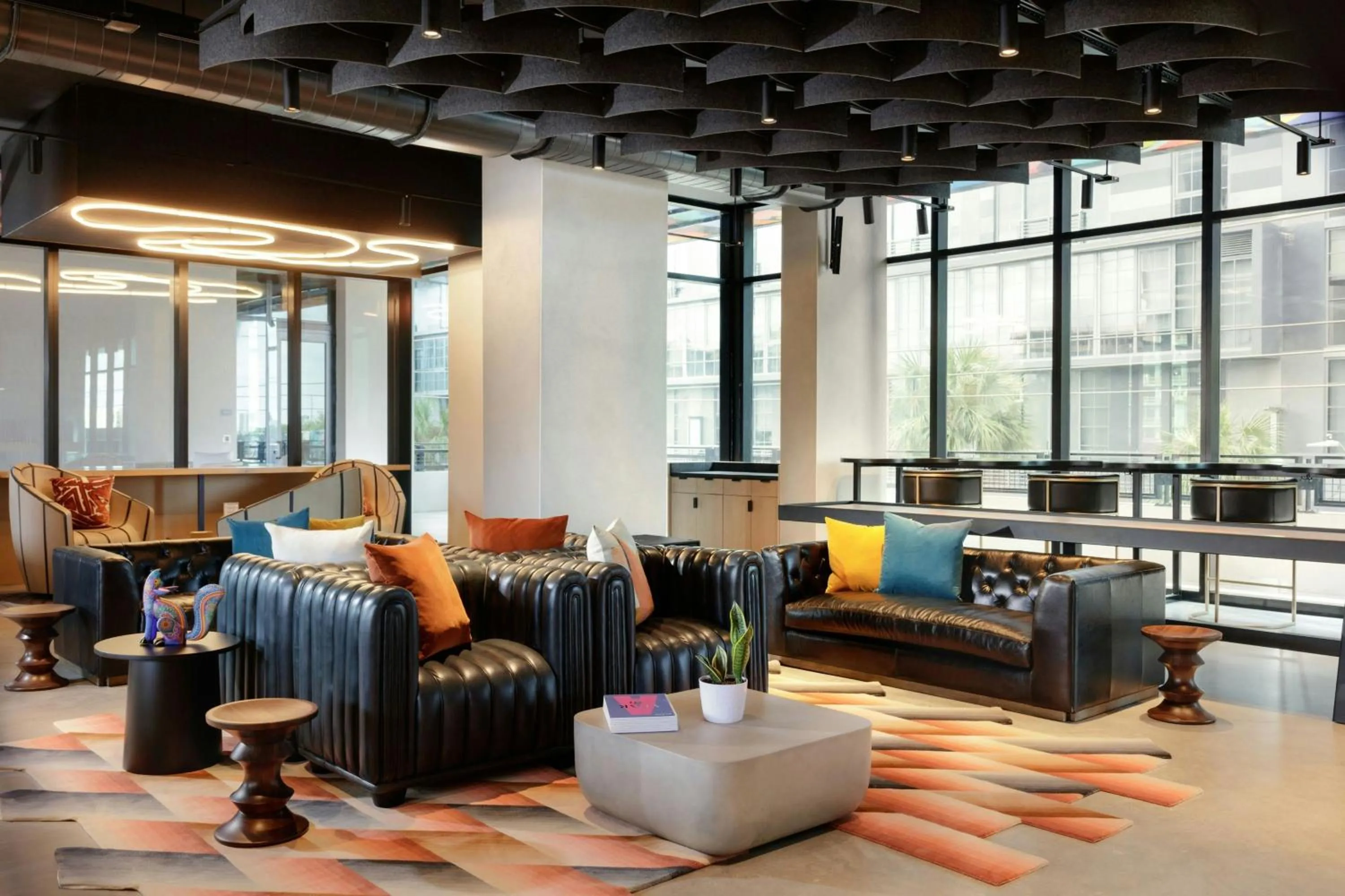 Lobby or reception in Moxy Miami Wynwood