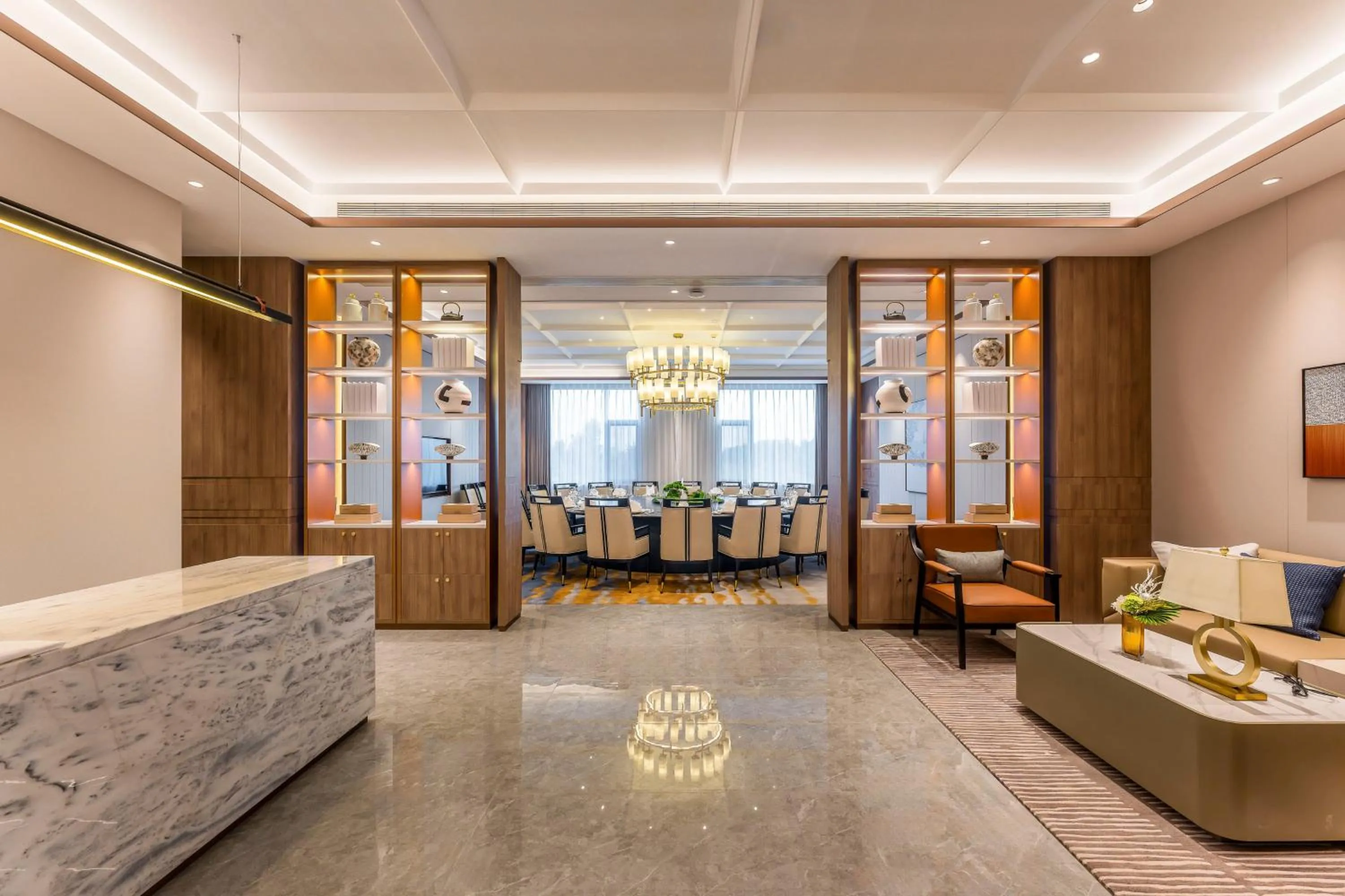 Restaurant/places to eat in Holiday Inn Express Yuhuan Wetland Park by IHG