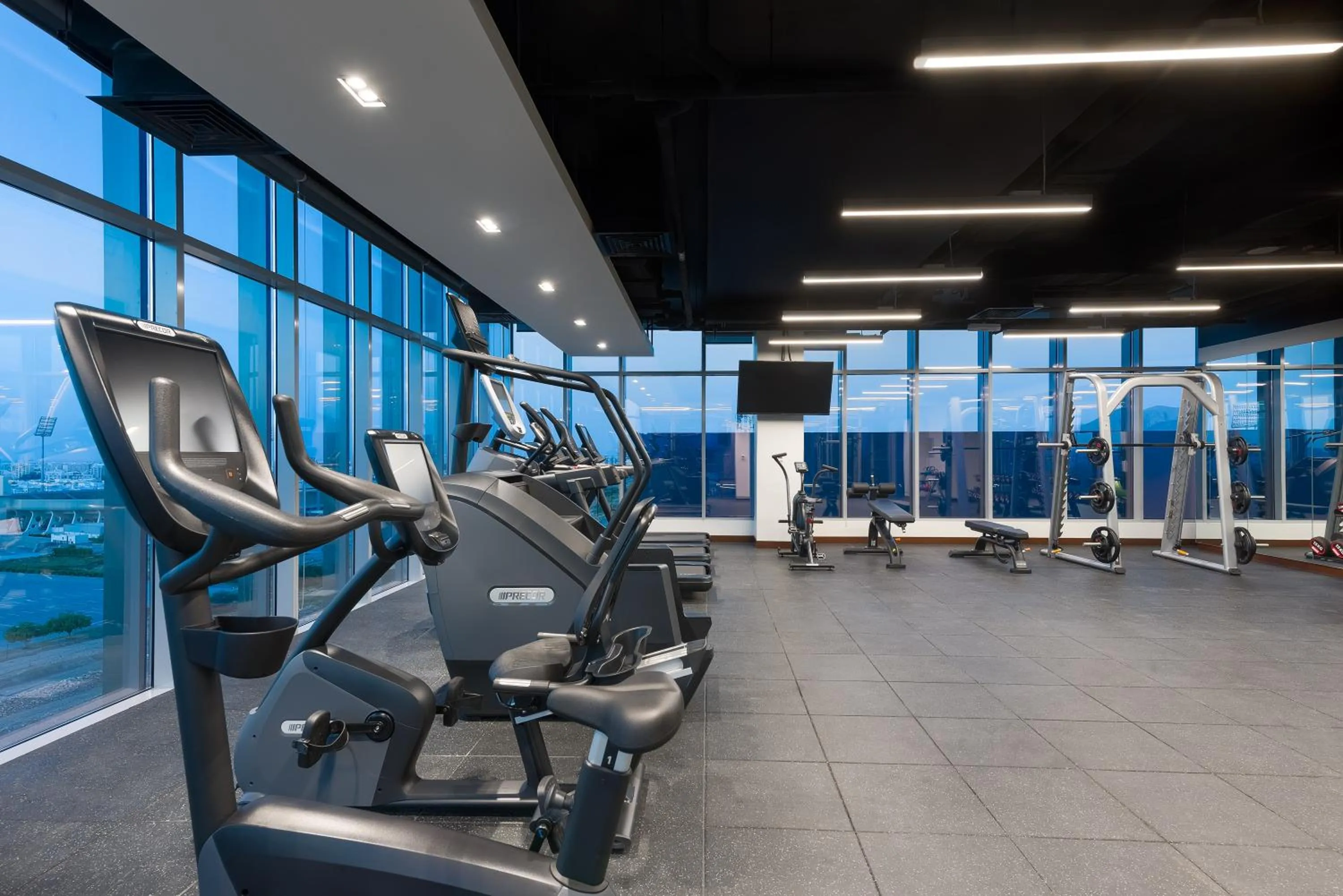 Fitness centre/facilities in IntercityHotel Bawshar Muscat