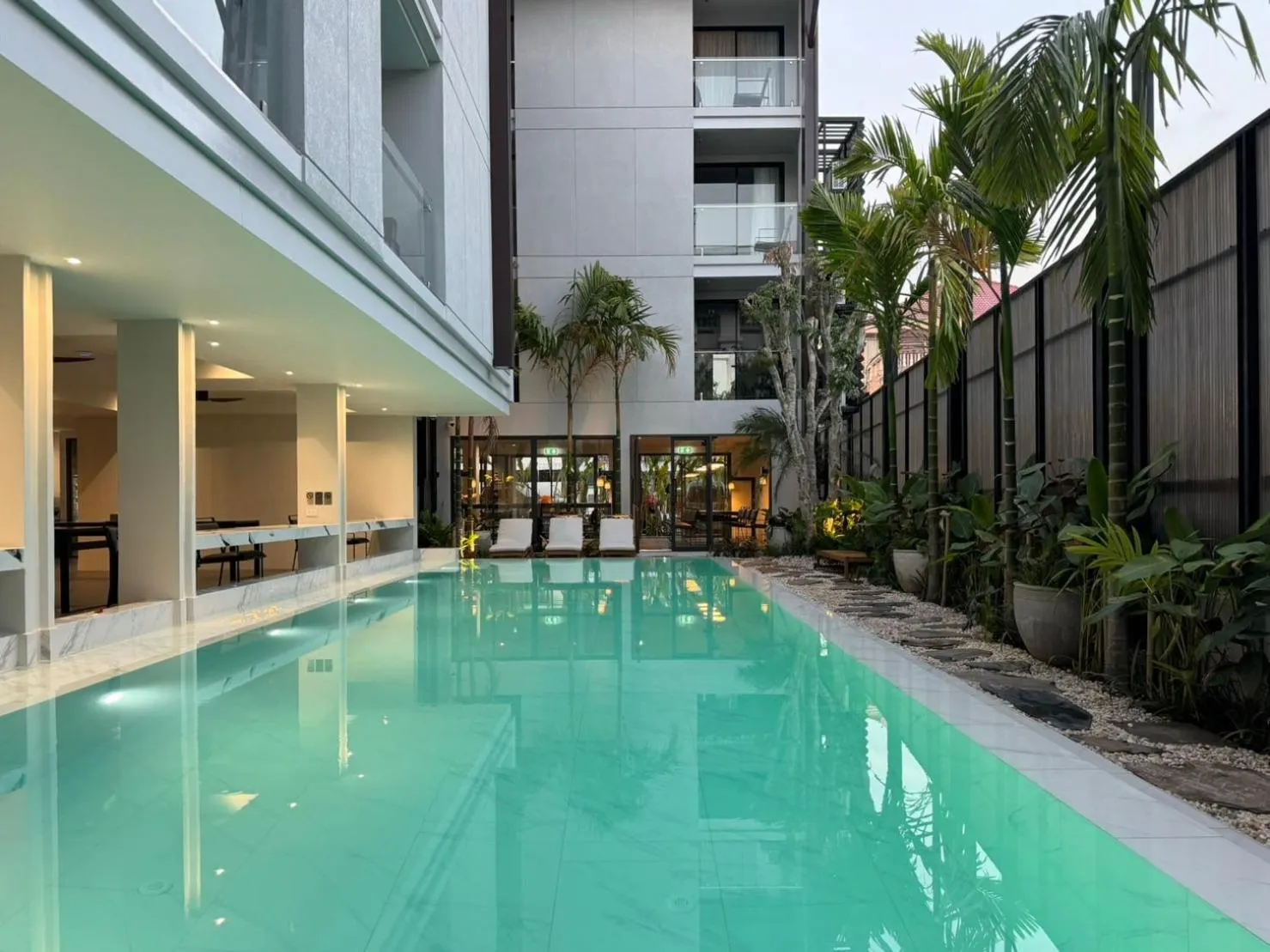 Swimming pool in POR Singharat