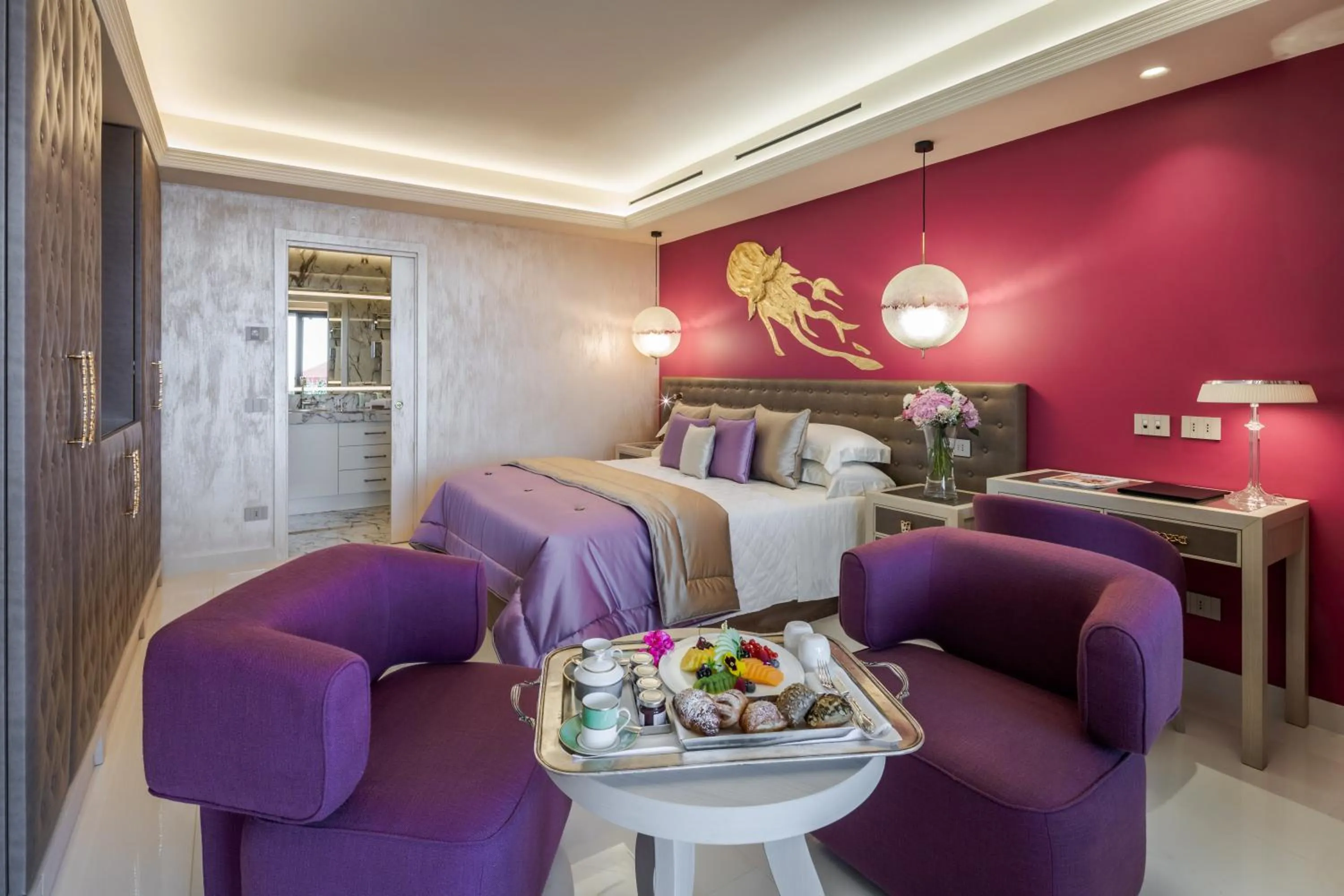 Seating area in Cala Beach Resort