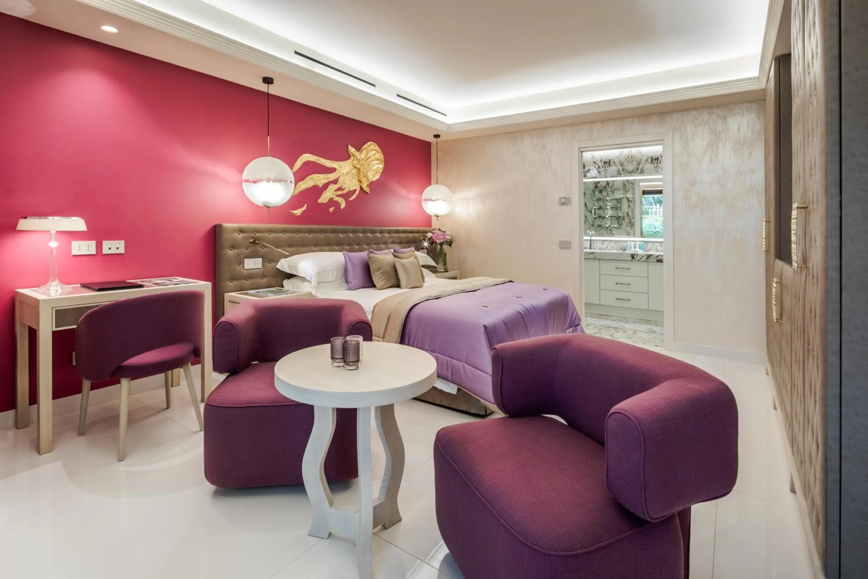 Seating area in Cala Beach Resort