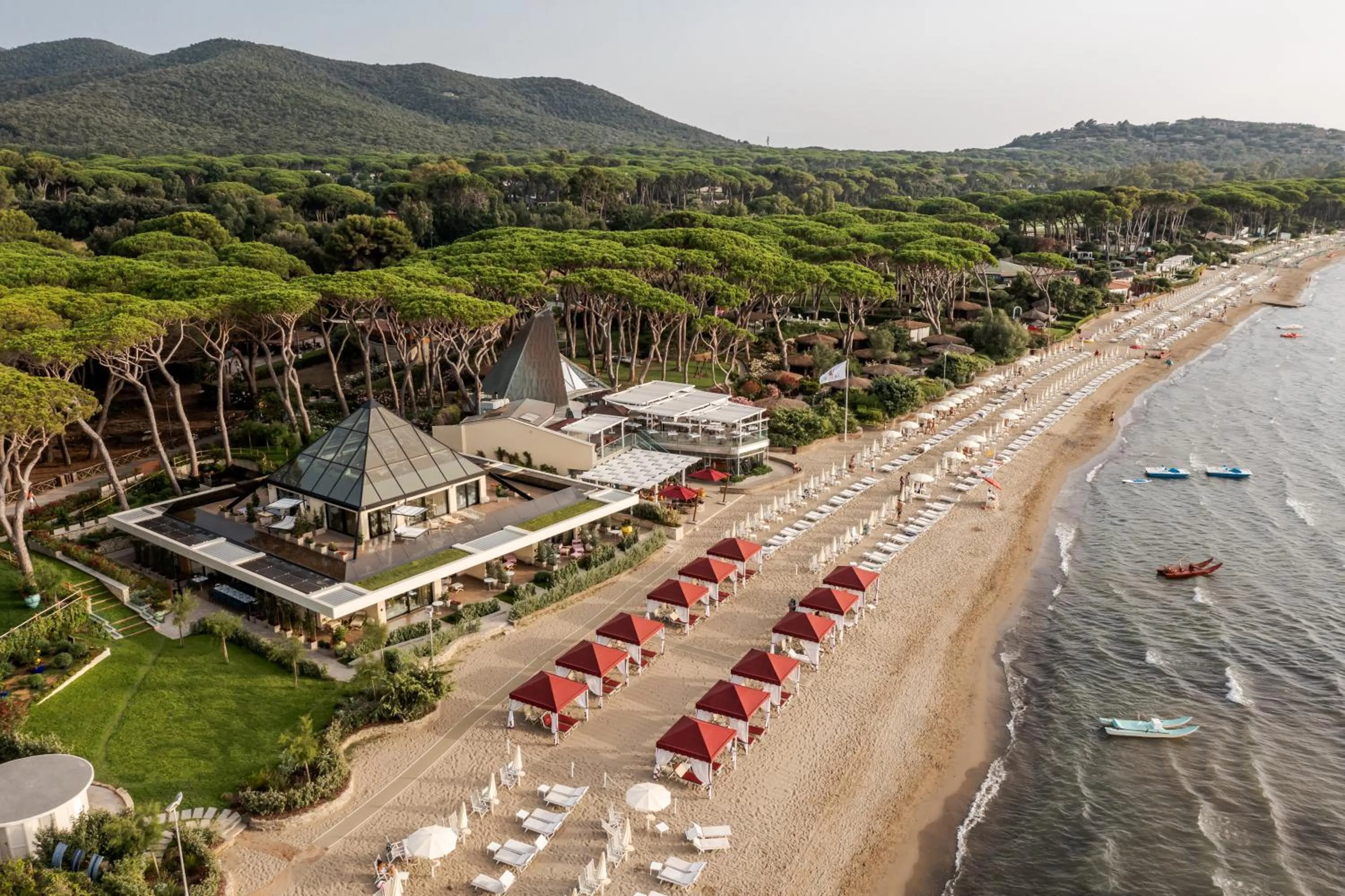 Bird's eye view in Cala Beach Resort