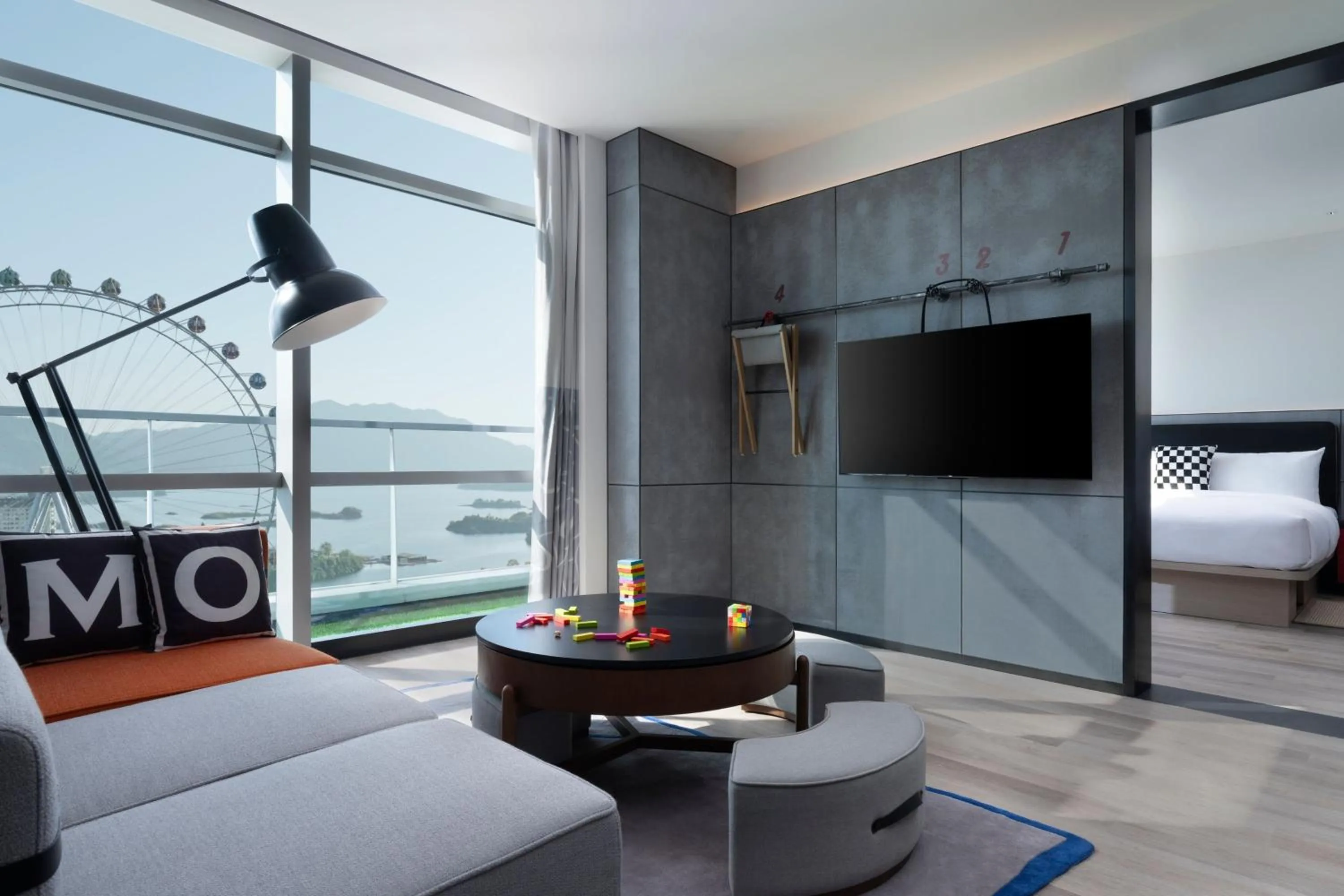 Bedroom, Bed in Moxy Qiandao Lake