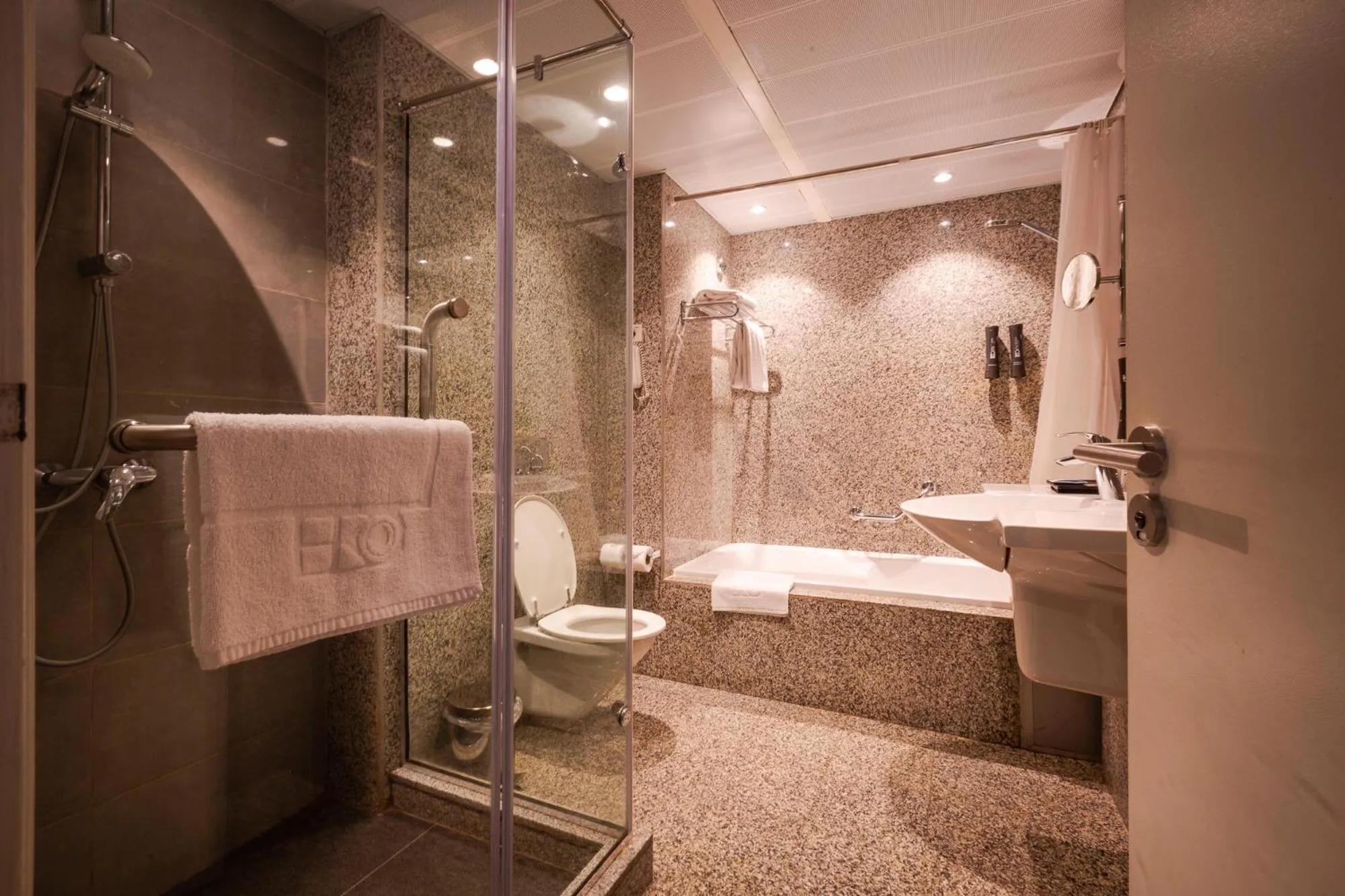 Shower in Eko Hotel Suites