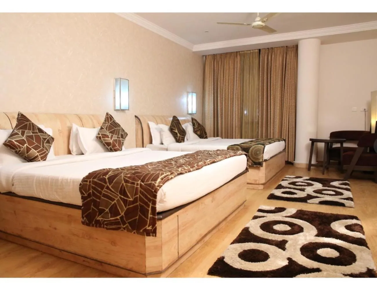 Bed in AMR Hotel, Katra