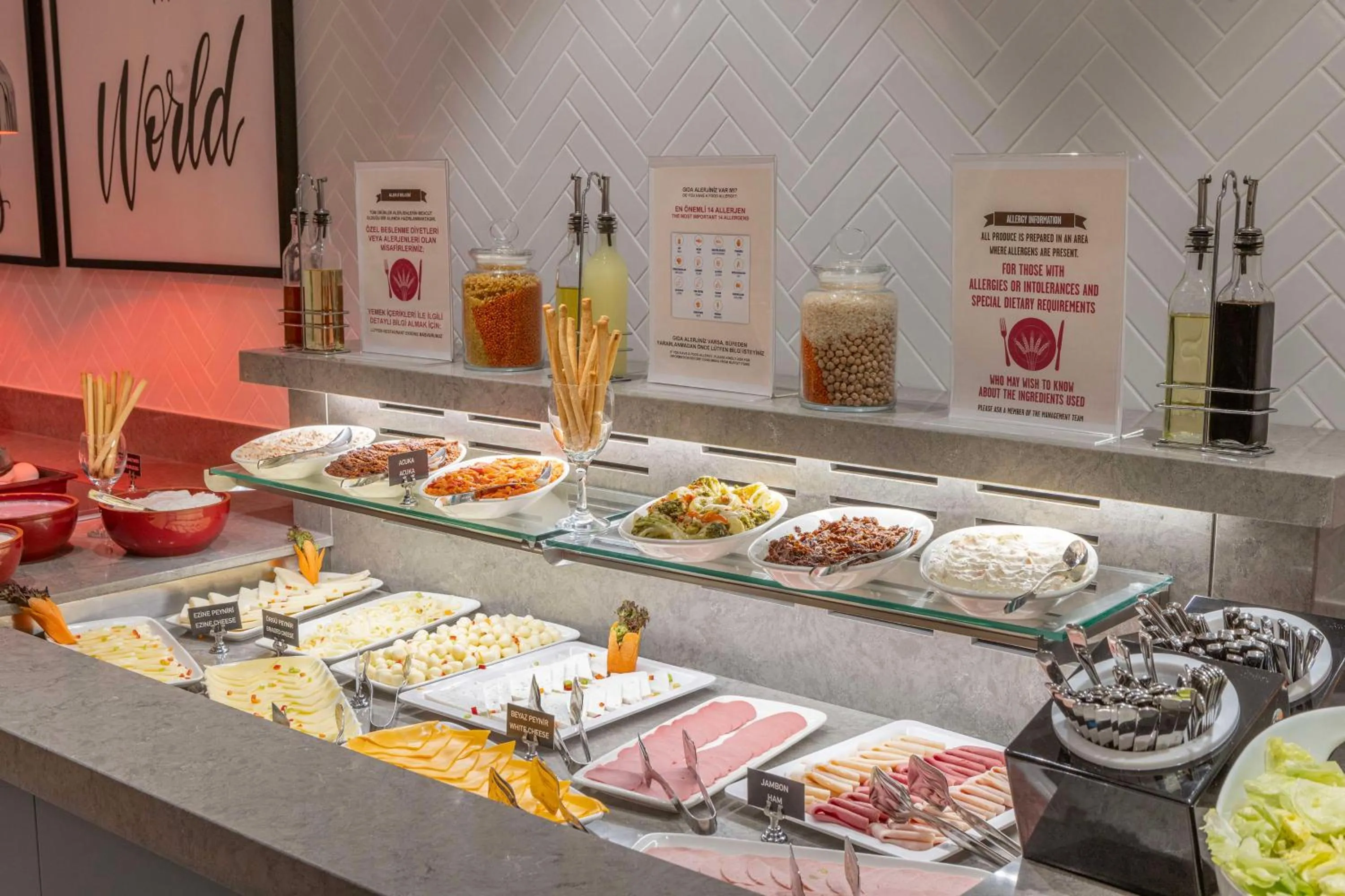 Restaurant/places to eat in Hampton by Hilton Antalya Airport