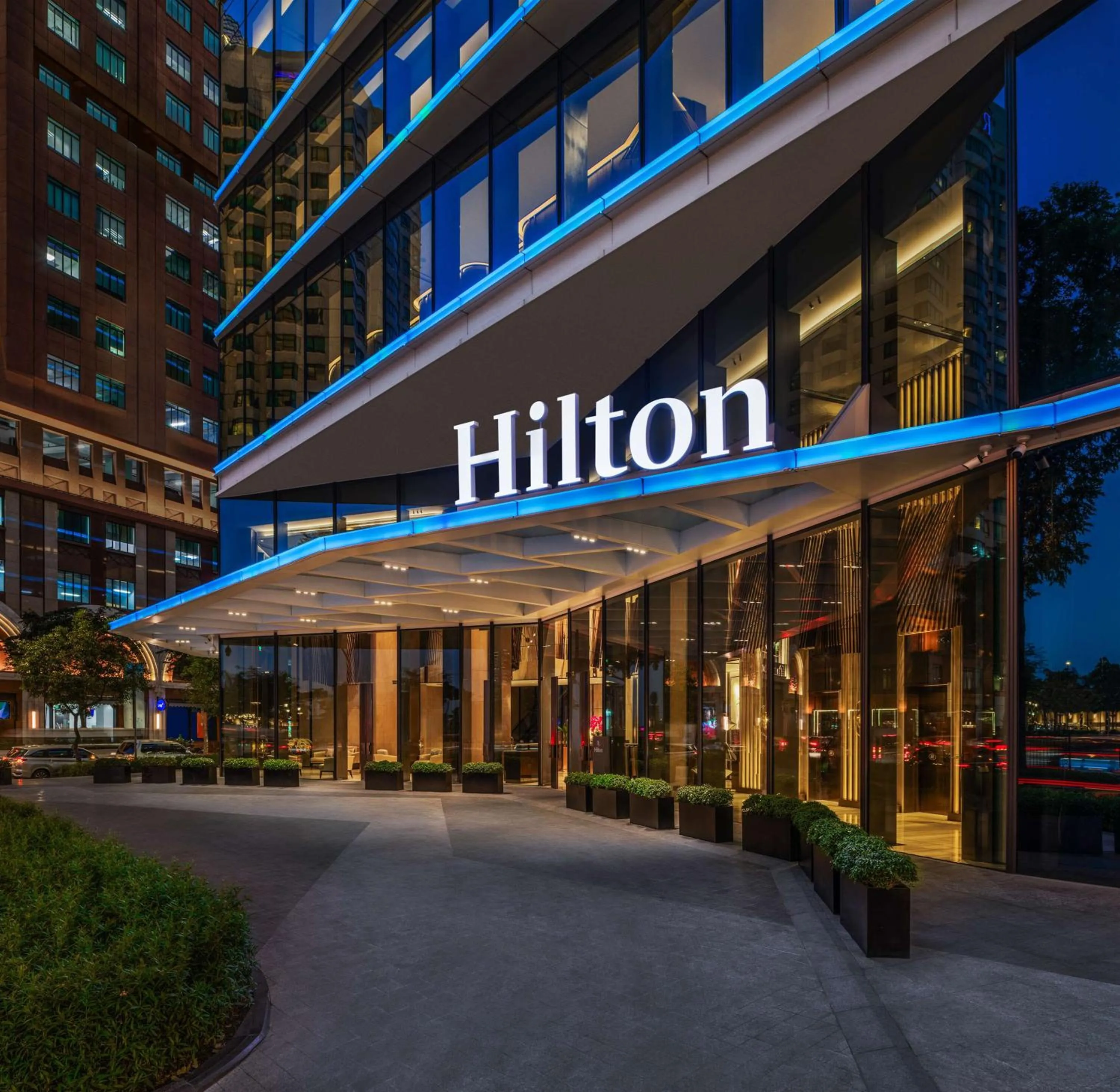 Property building in Hilton Saigon