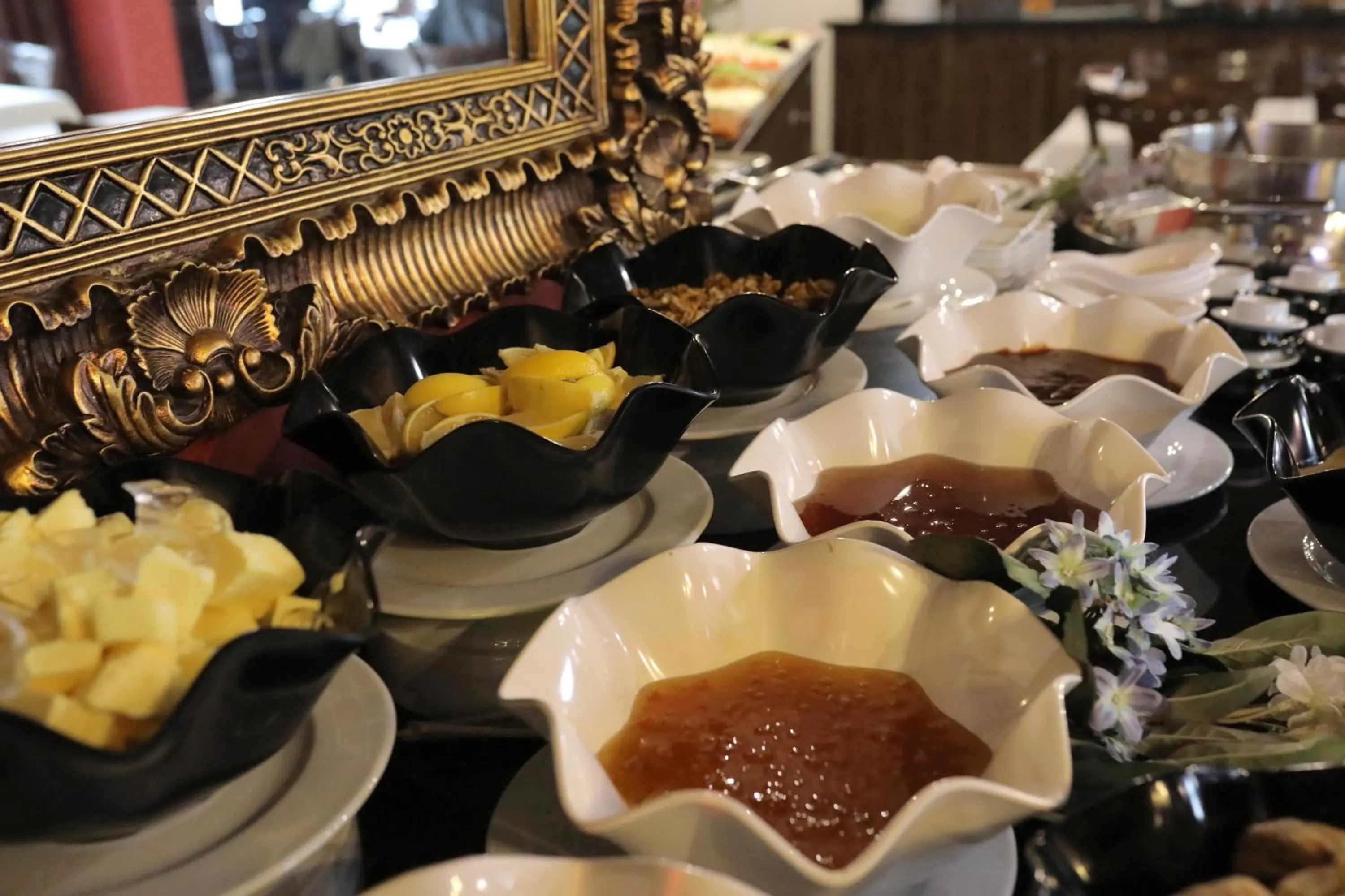 Buffet breakfast in EMİN EFENDİ KONAKLARI