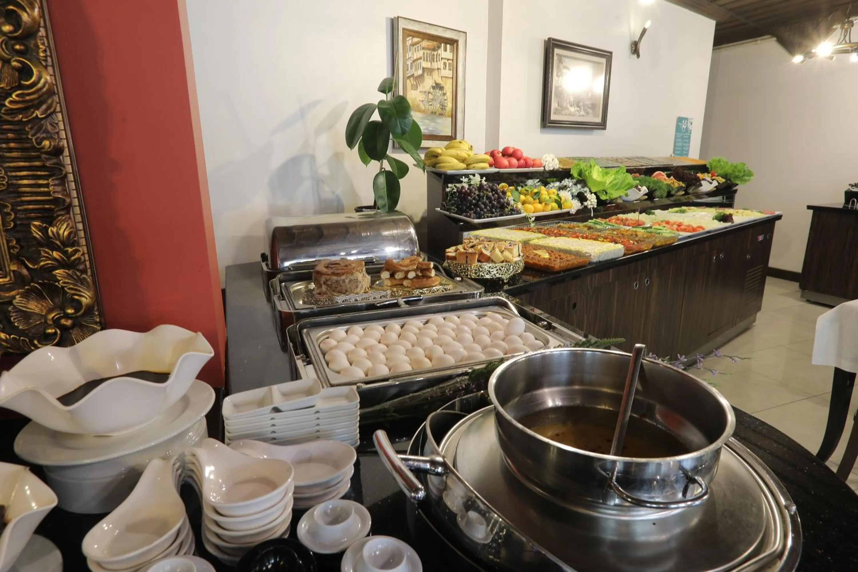 Buffet breakfast in EMİN EFENDİ KONAKLARI