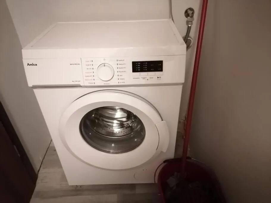 washing machine in CityCenter NOWY ŚWIAT studio