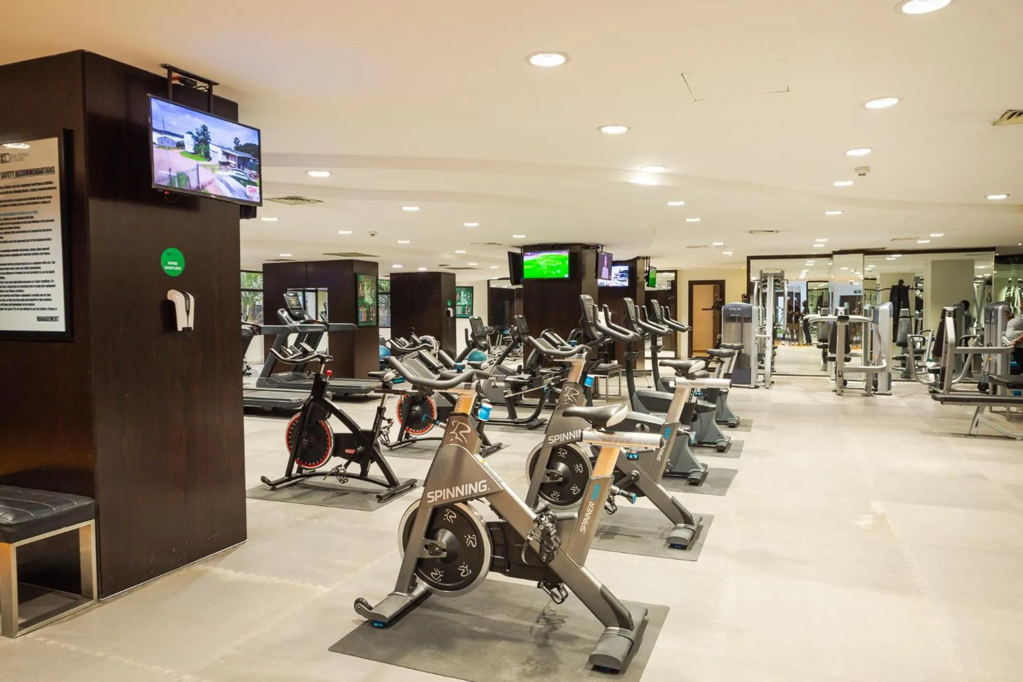 Fitness centre/facilities in Eko Hotel Gardens