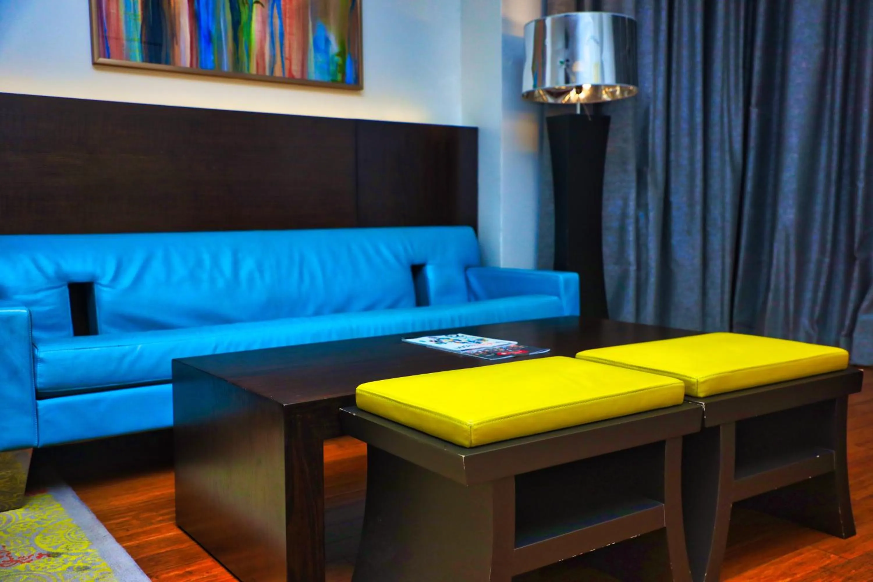 Seating area in Eko Hotel Signature