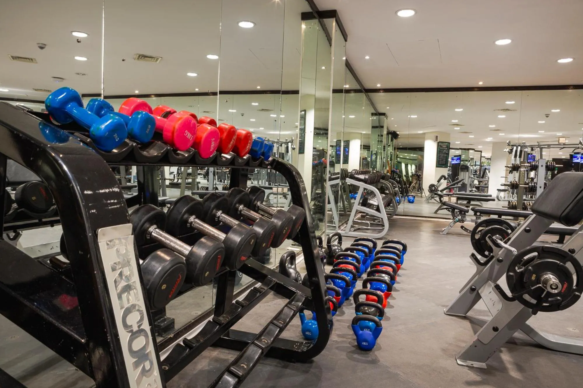 Fitness centre/facilities in Eko Hotel Signature