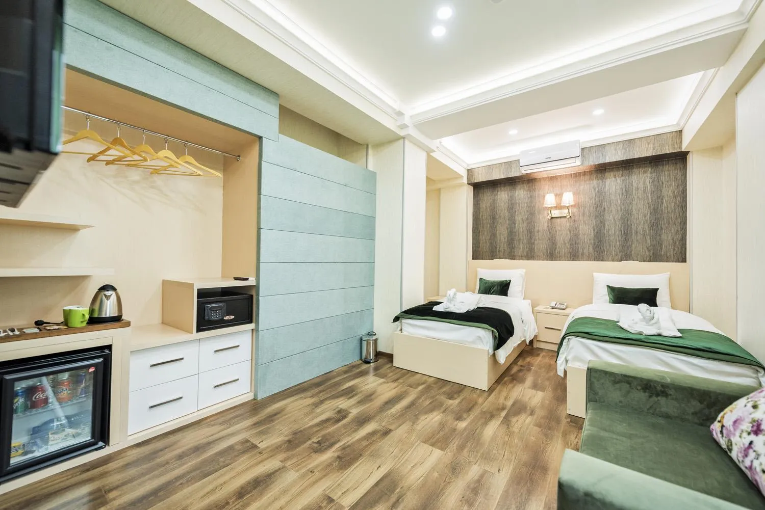 Bed in Sultan Hotel Tbilisi