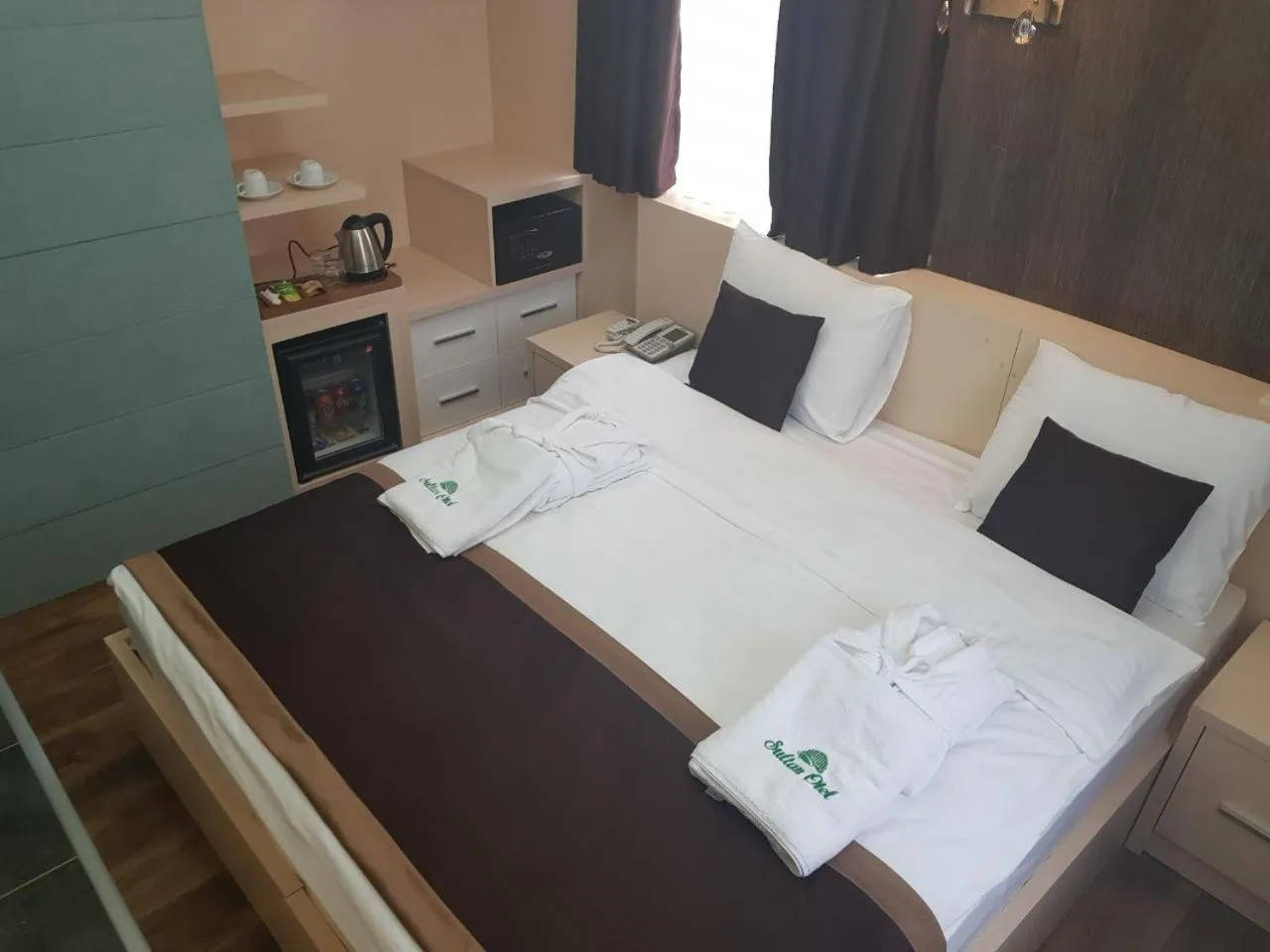 Bed in Sultan Hotel Tbilisi