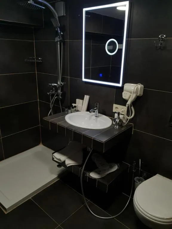 Toilet in Sultan Hotel Tbilisi