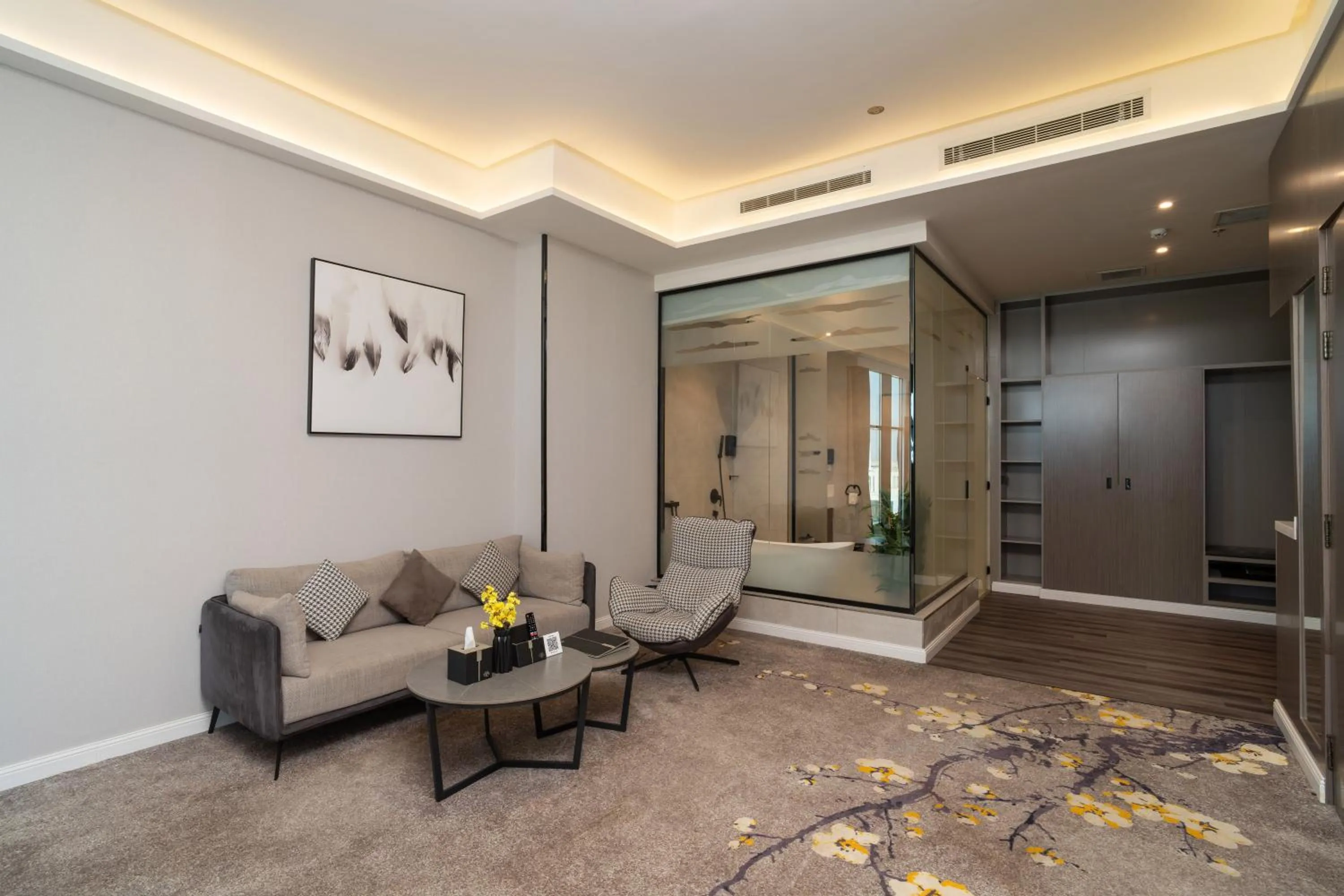 Living room in Msharef Almoden hotel