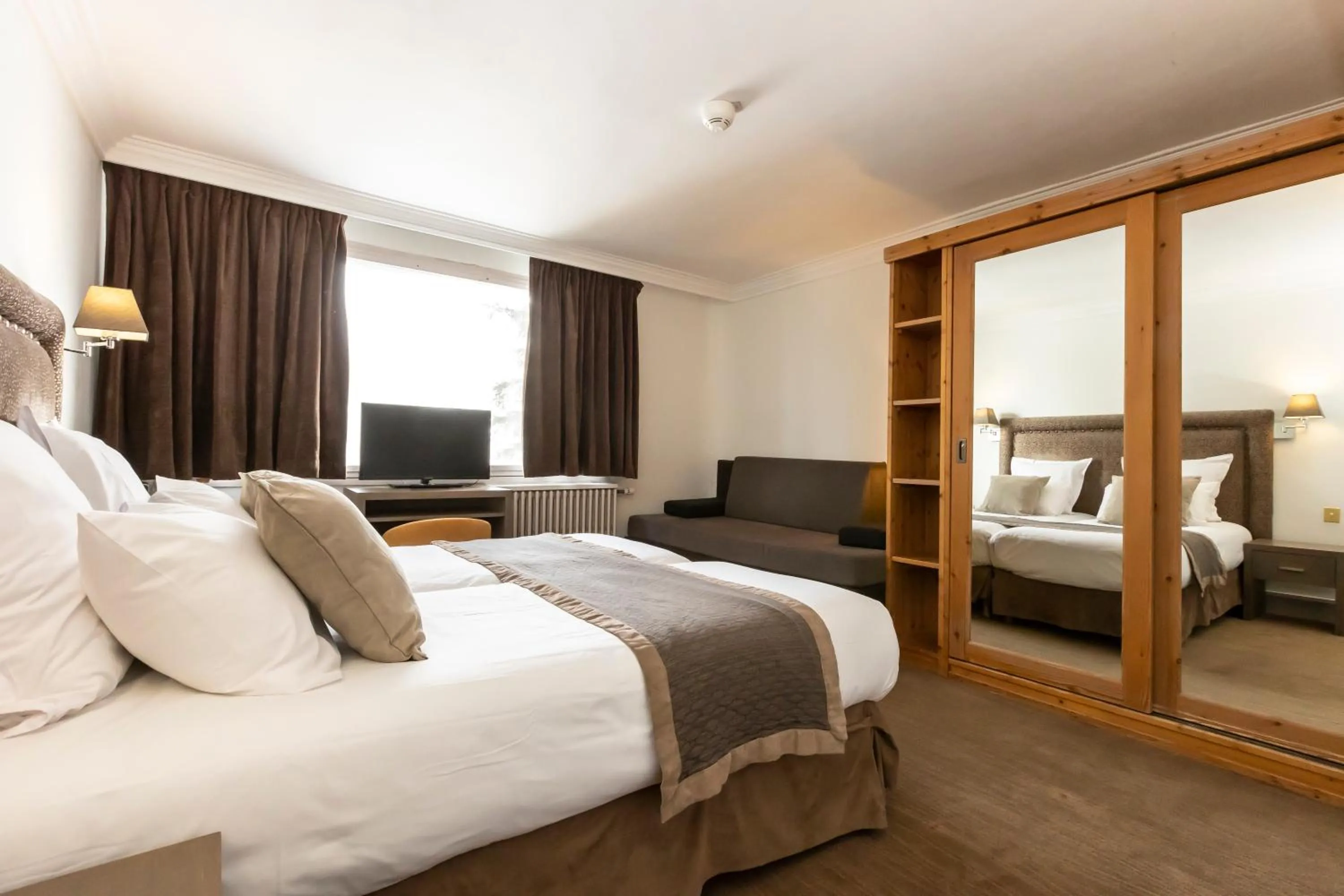 Bed in Odalys Hotel New Solarium