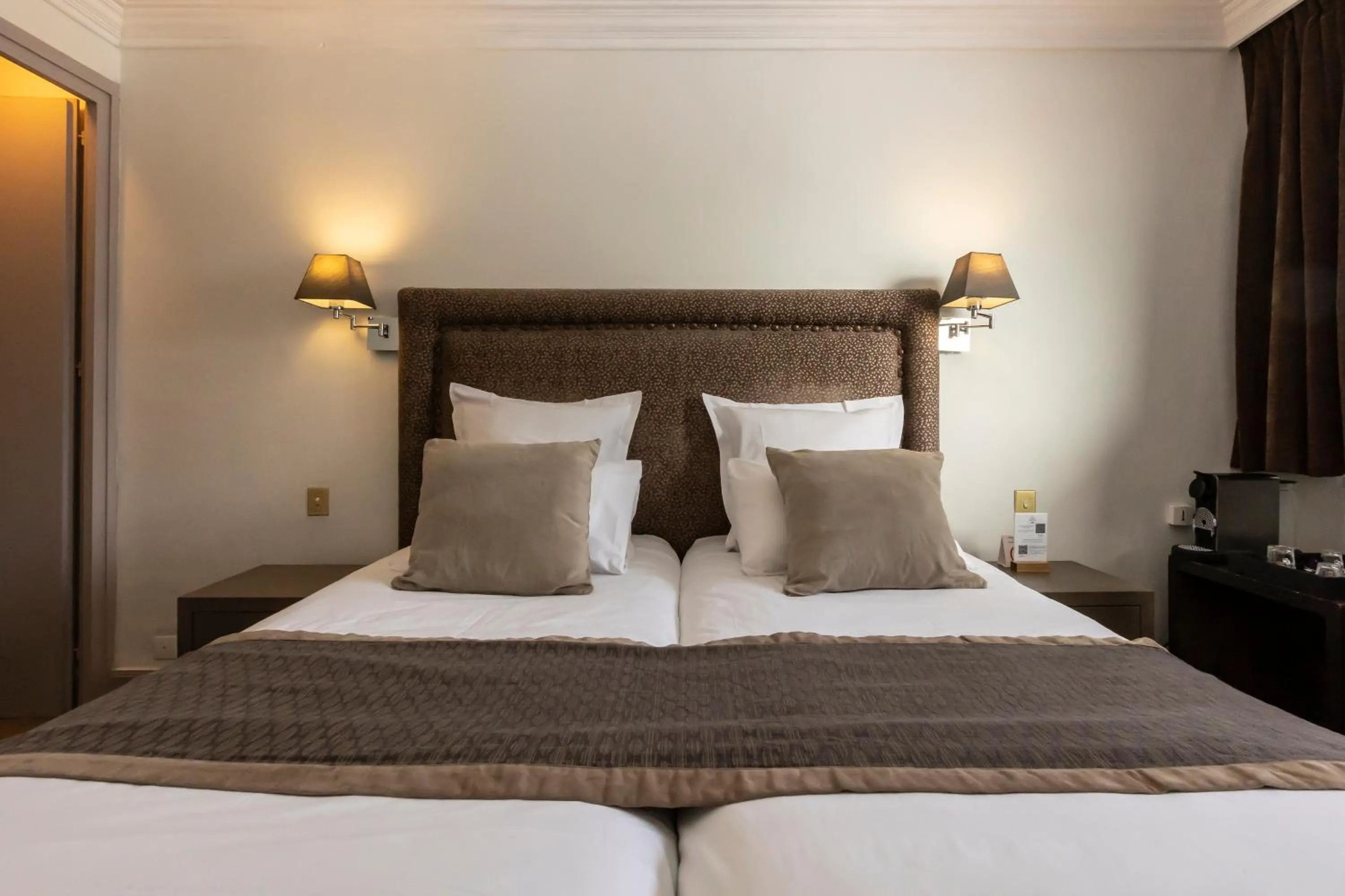 Bed in Odalys Hotel New Solarium