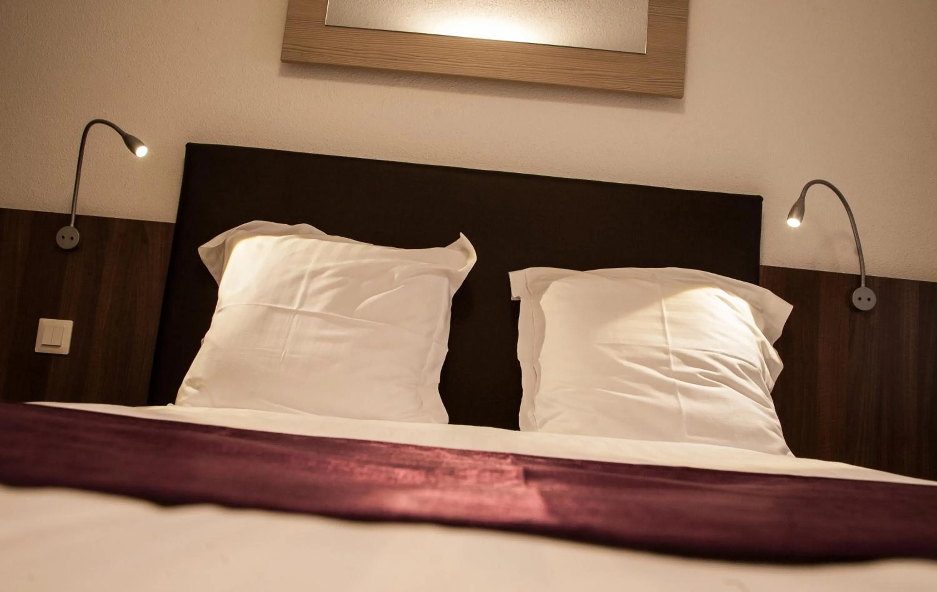 Bed in Appartements Le Hupsa Pfannala