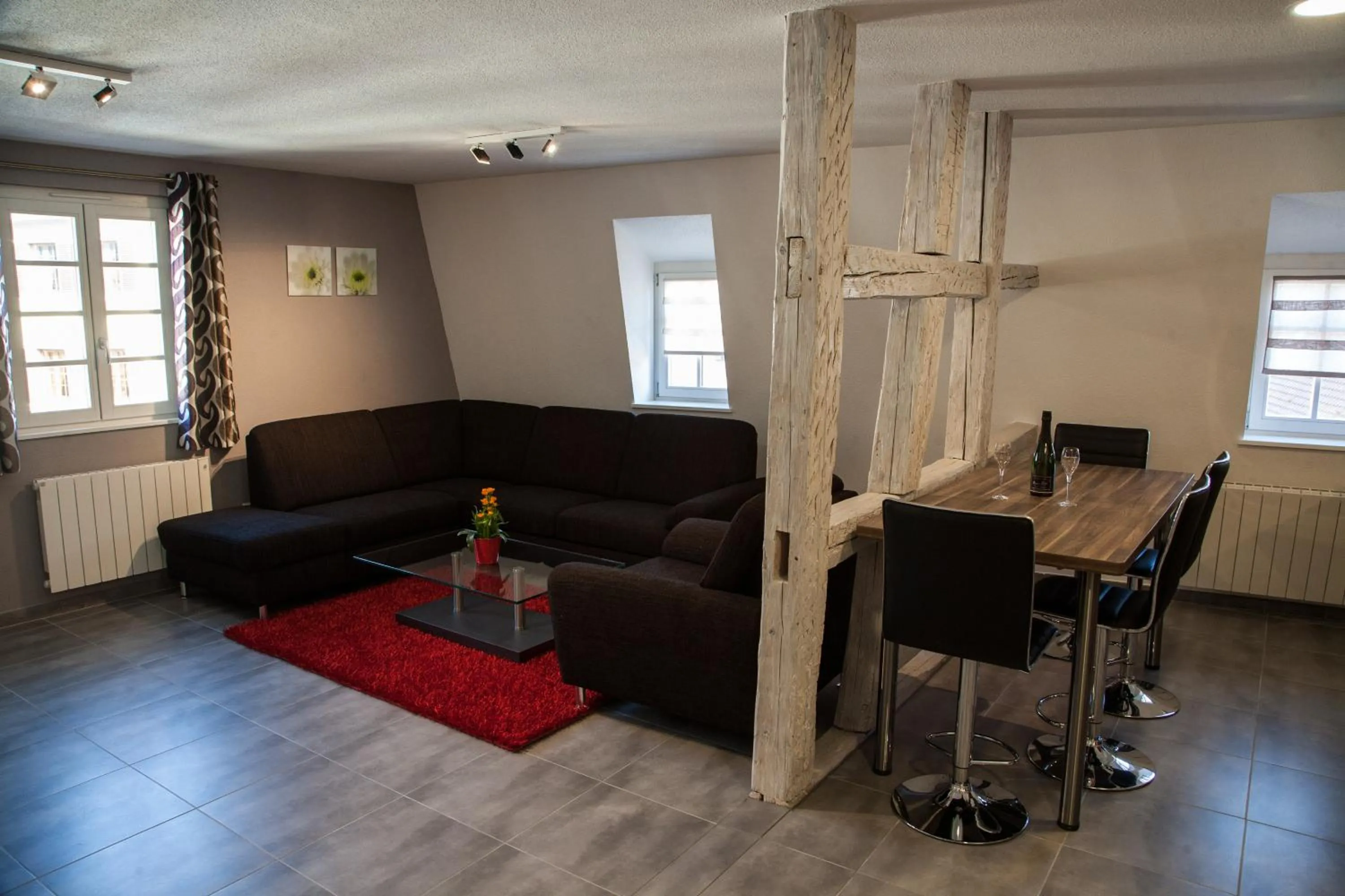 Living room in Appartements Le Hupsa Pfannala