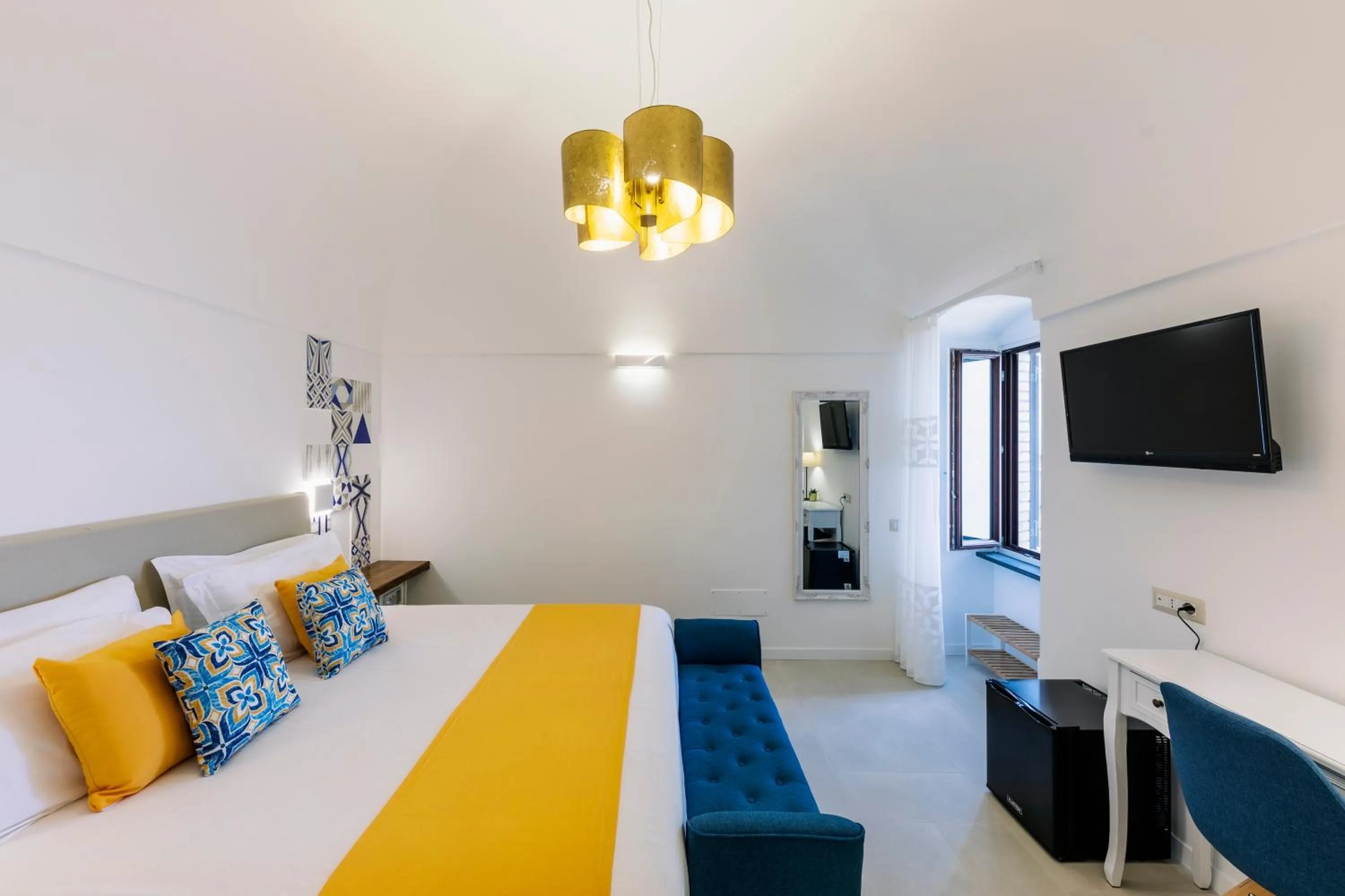 Bed in Monte Brusara Relais