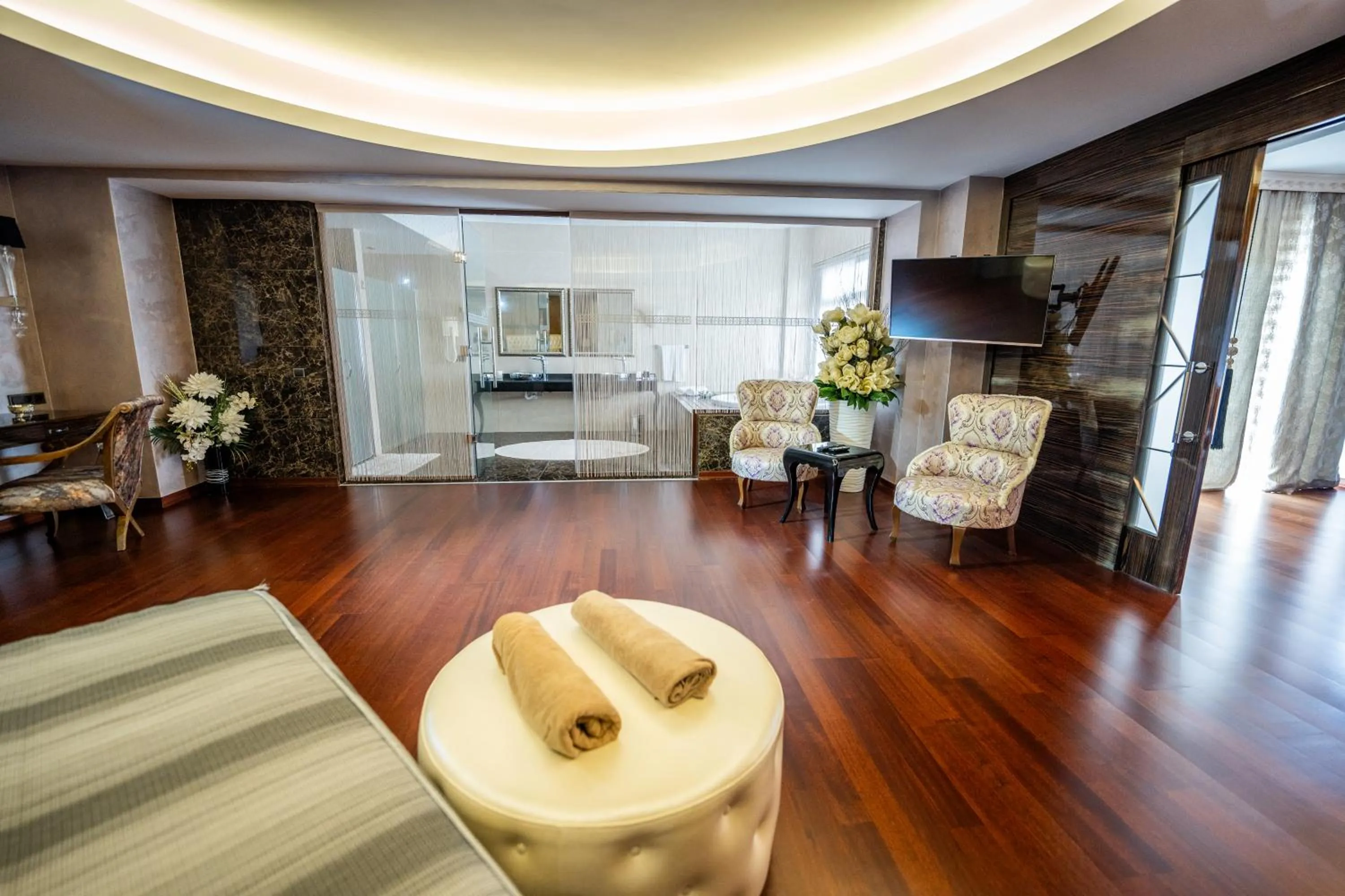 Seating area in Prime Beach Hotel