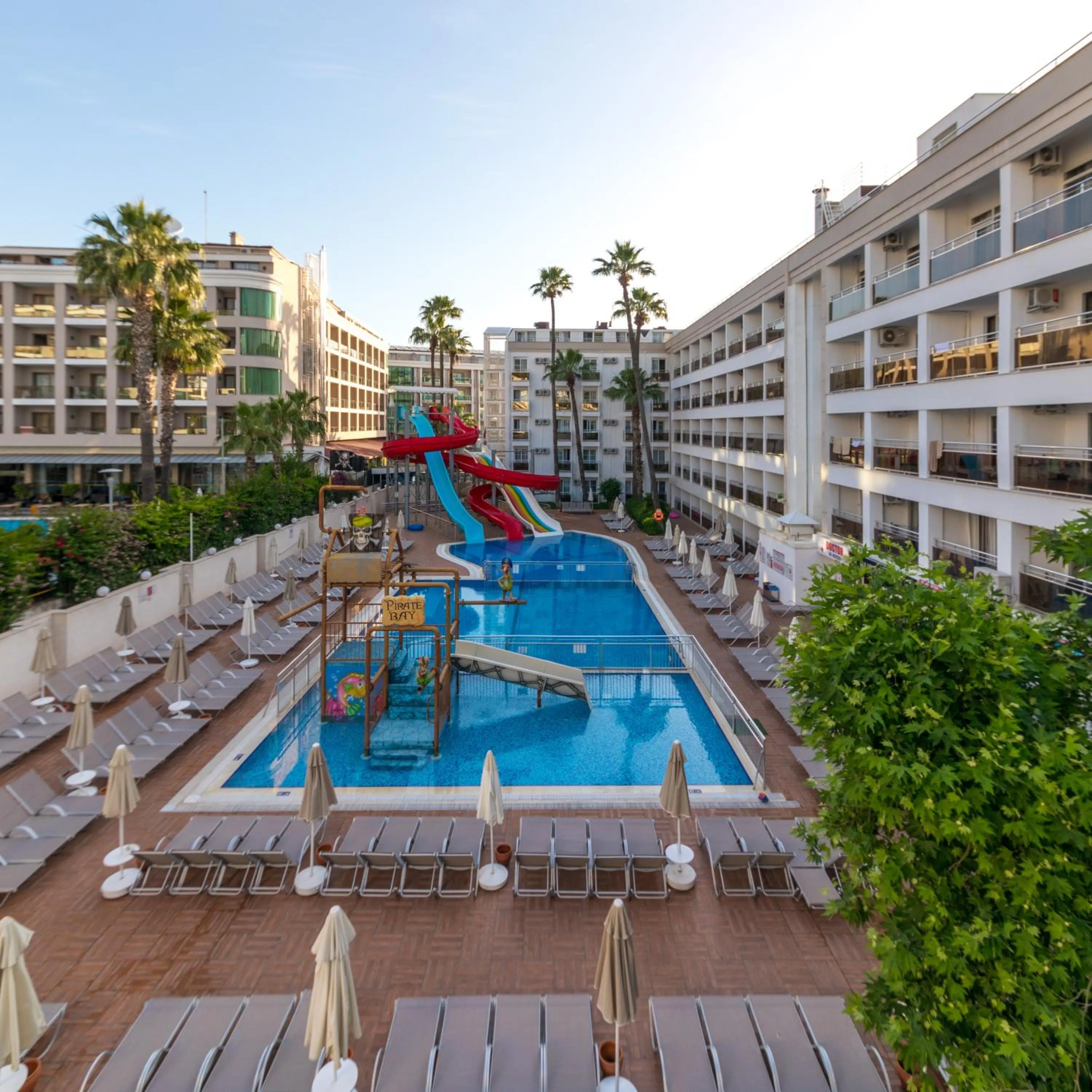 Aqua park in Prime Beach Hotel