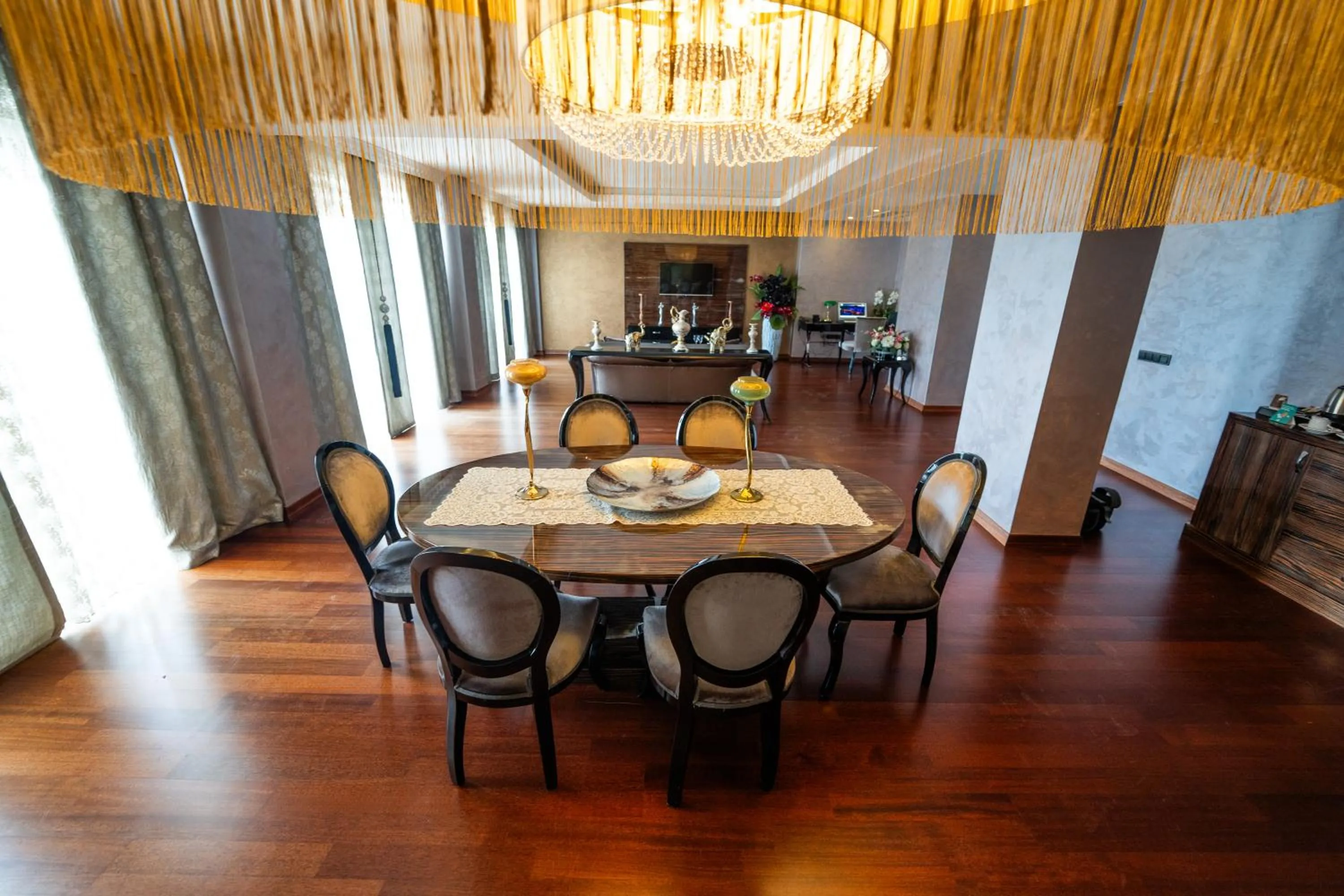 Seating area in Prime Beach Hotel