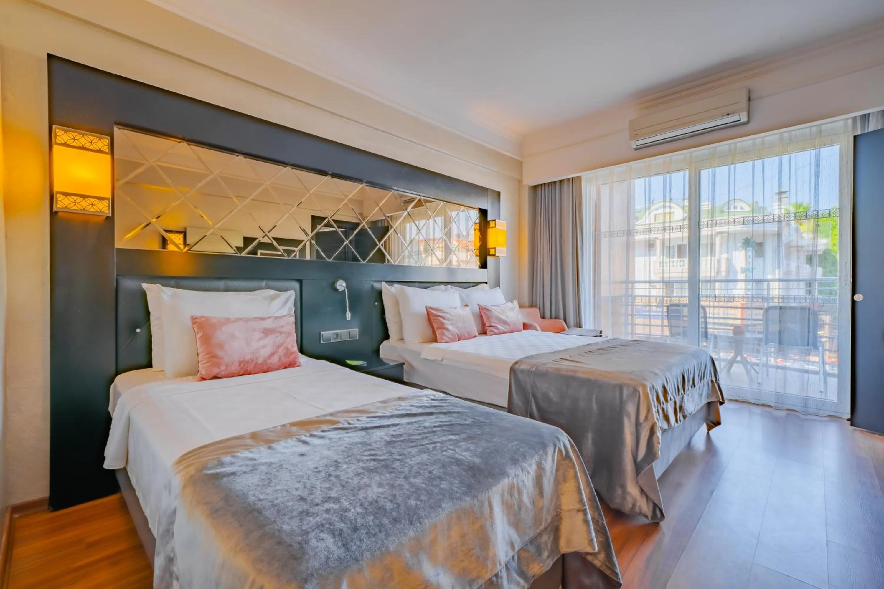 Bed in Prime Beach Hotel