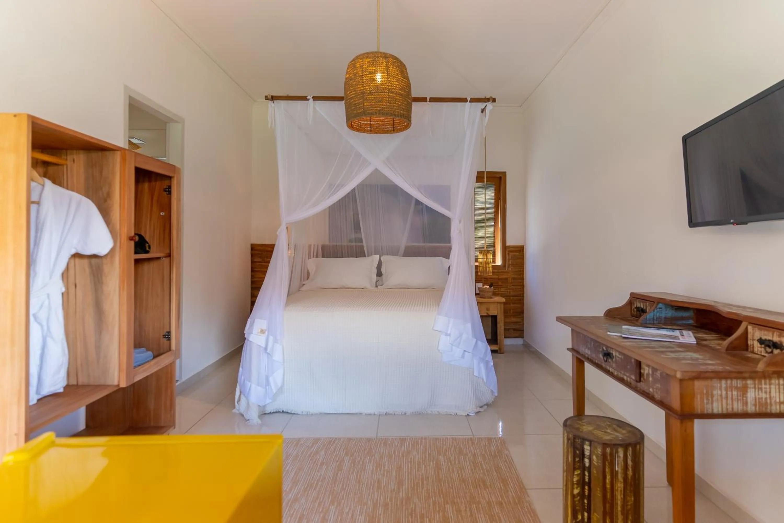 Bedroom, Bed in Villa Alexandre Pousada - Trancoso