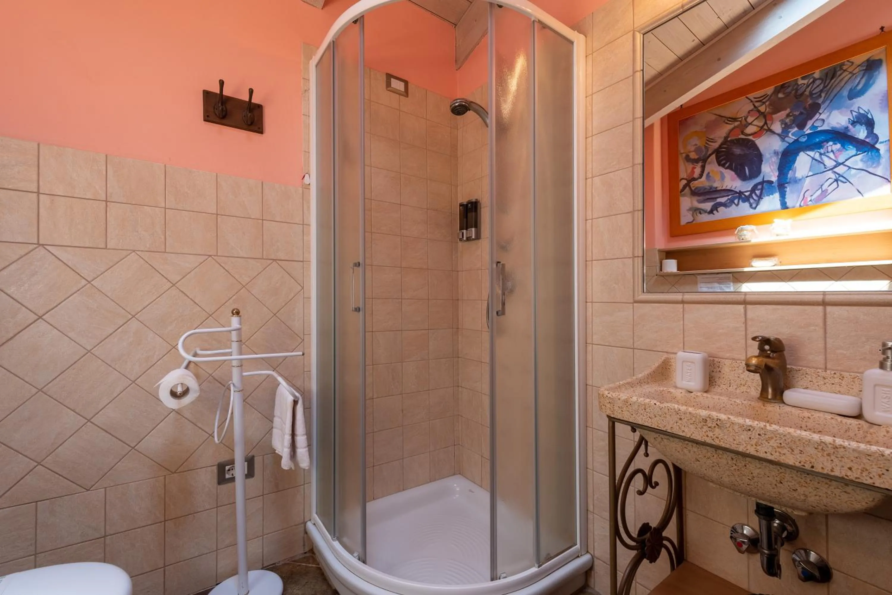 Shower in Villa Mery