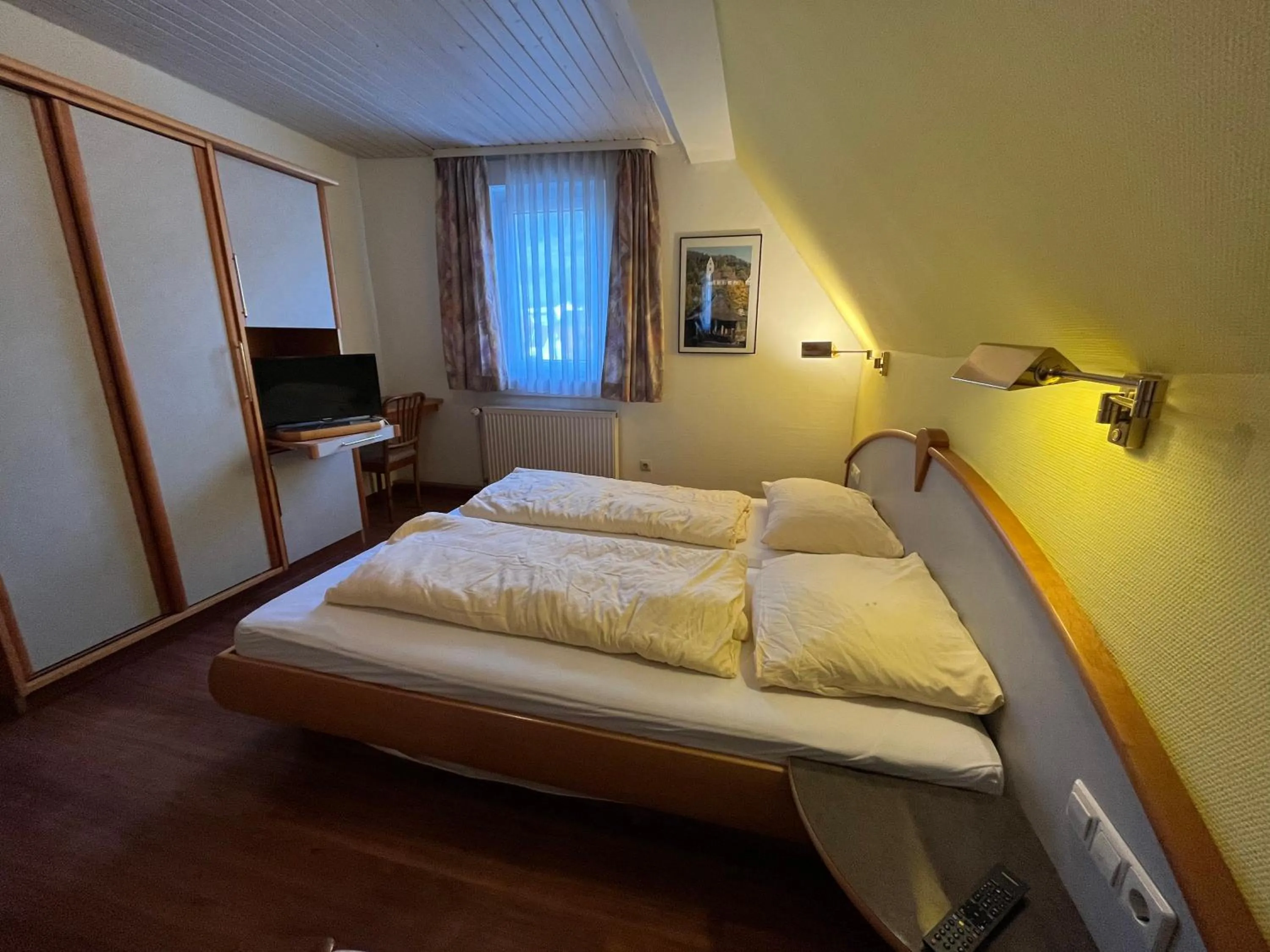 Bed in Landgasthaus waldhorn